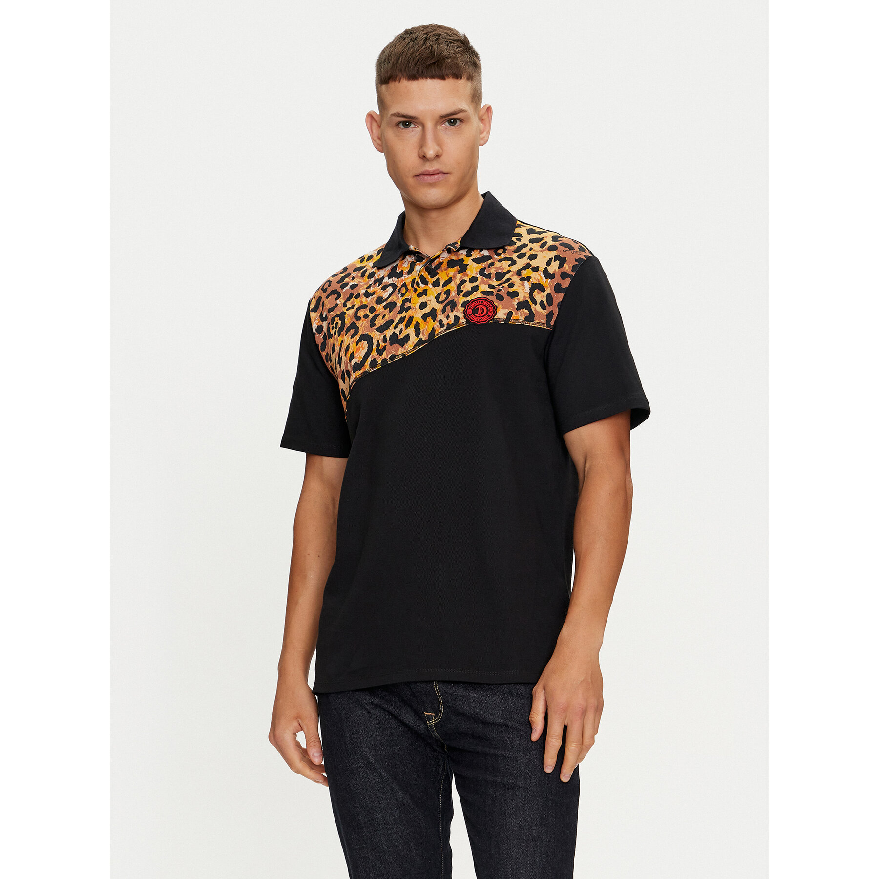 Just Cavalli Polo 76OAG6R2 Nero Regular Fit