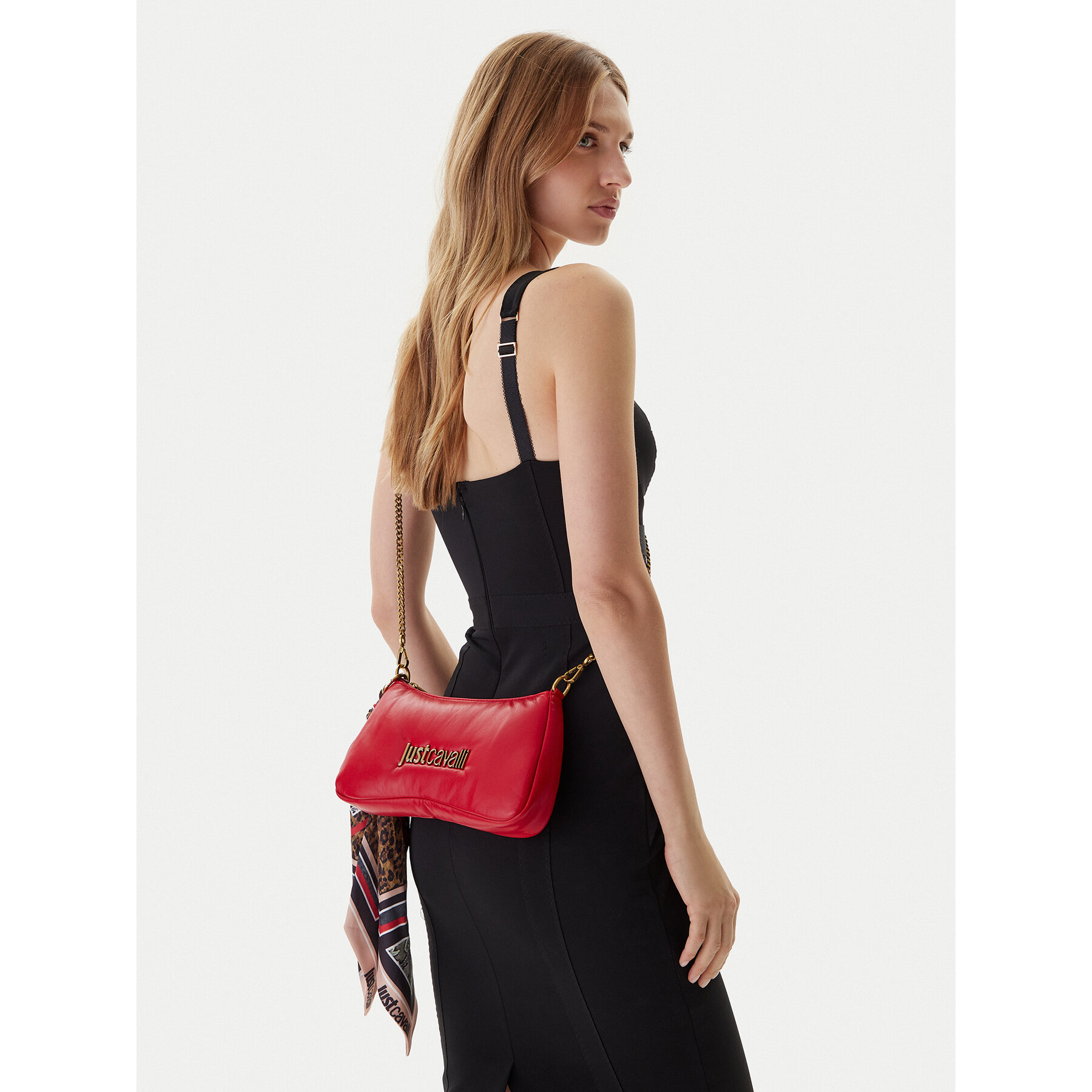 Geantă Just Cavalli 79RA4BD7 ZS748 Roșu