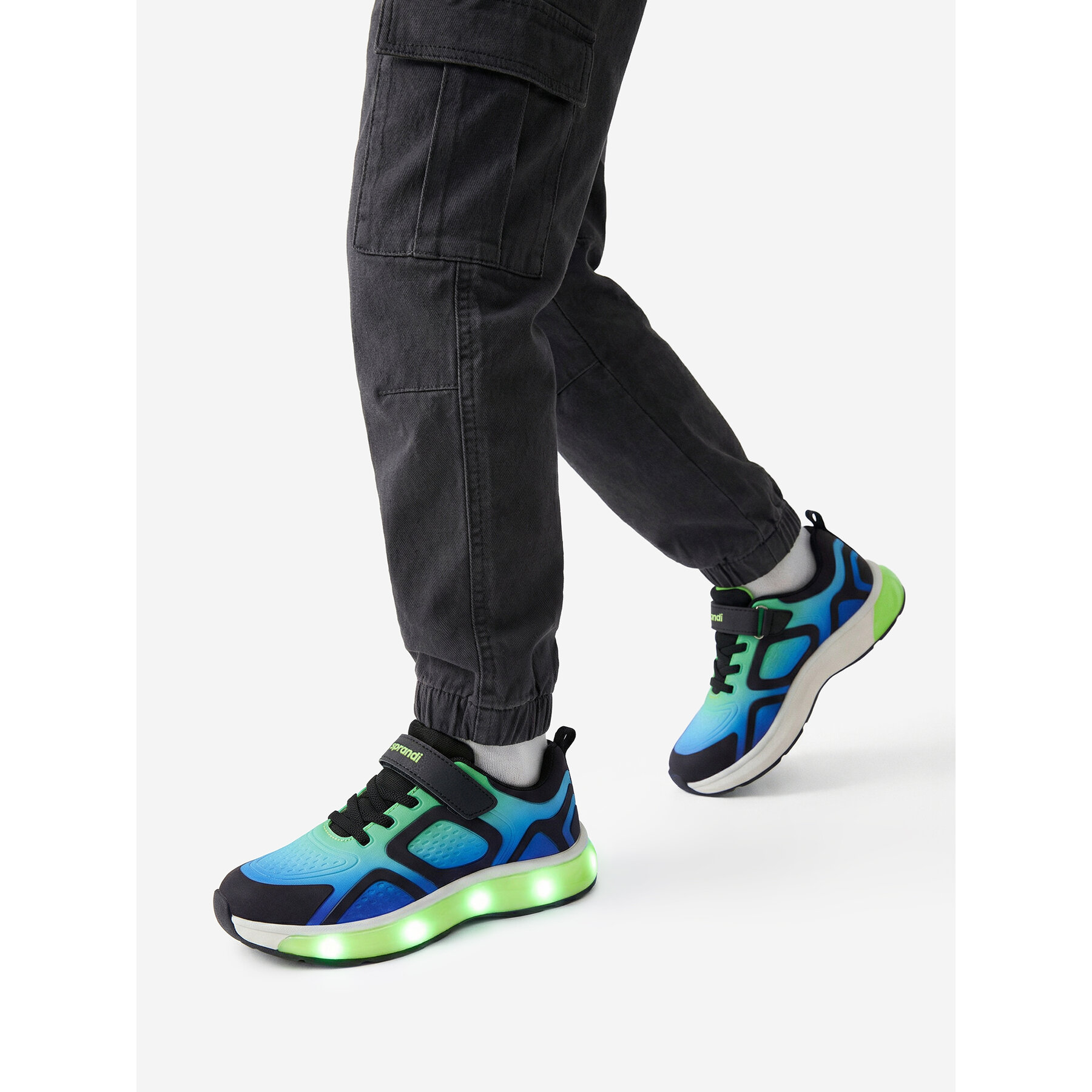Sneakersy Sprandi CEO-CP76-22127(IV)CH Modrá