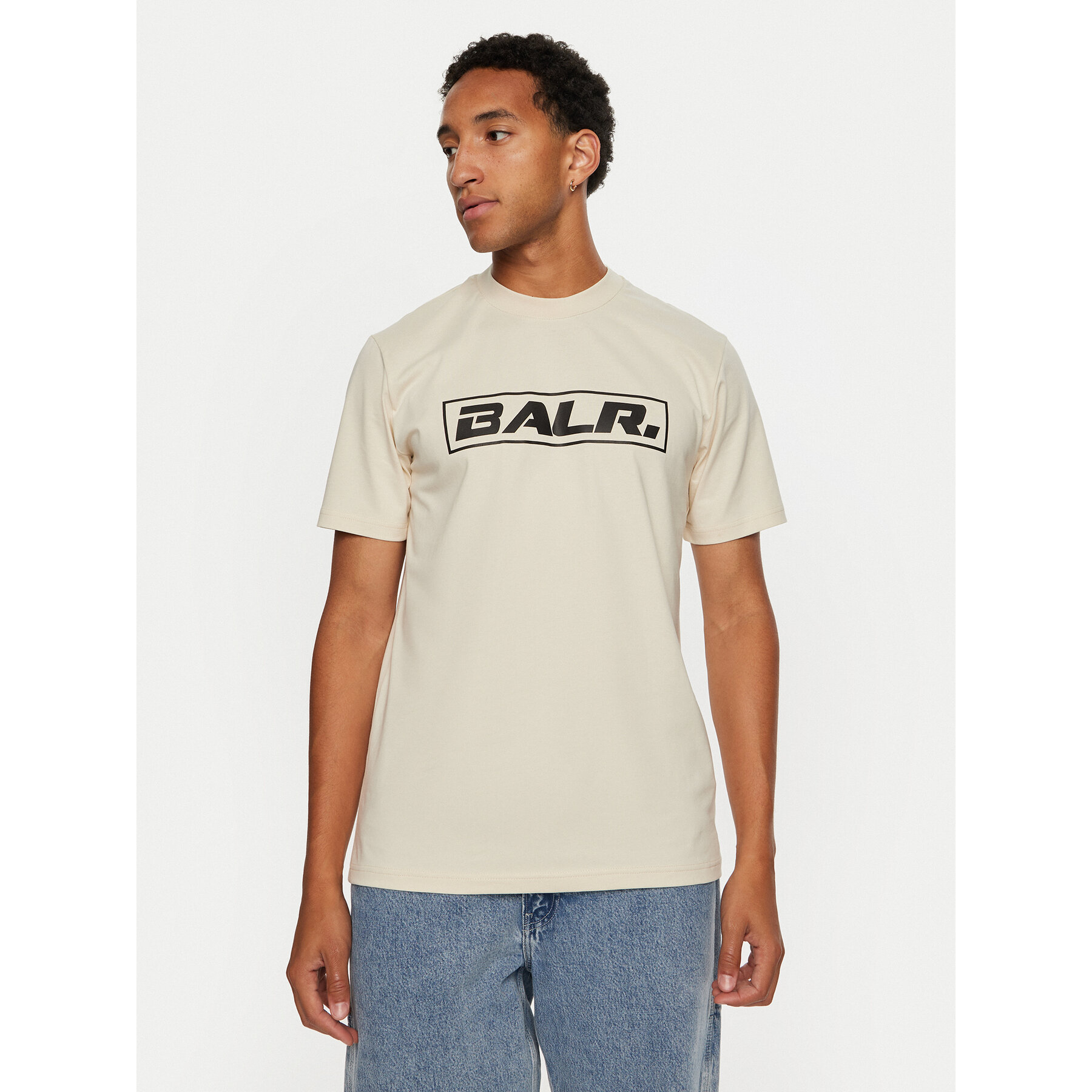 BALR. BALR. T-Shirt B1112.1266.911 Μπεζ Regular Fit