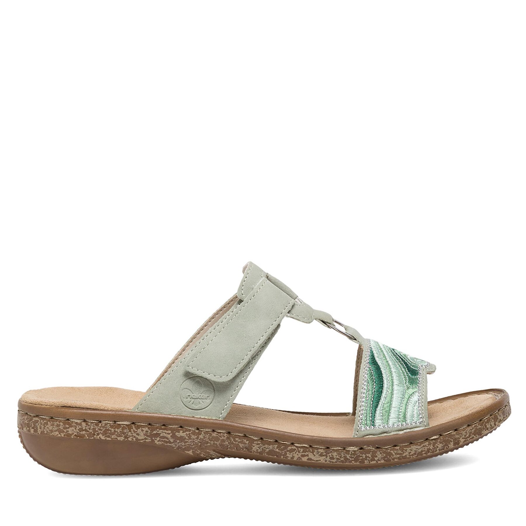 Nazouváky Rieker 62829-52 Zelená