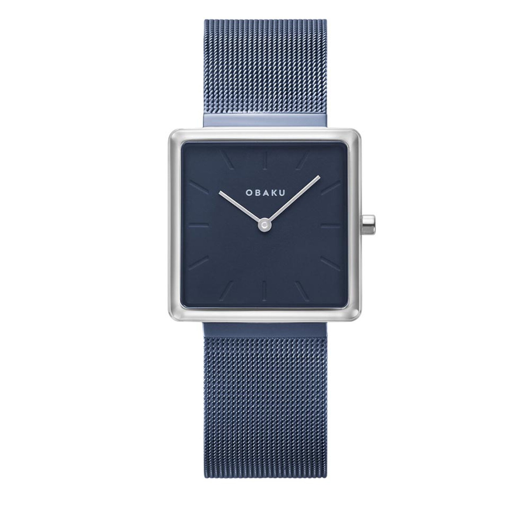 

Годинник Obaku V236LXHLML Navy/Silver, Cиній