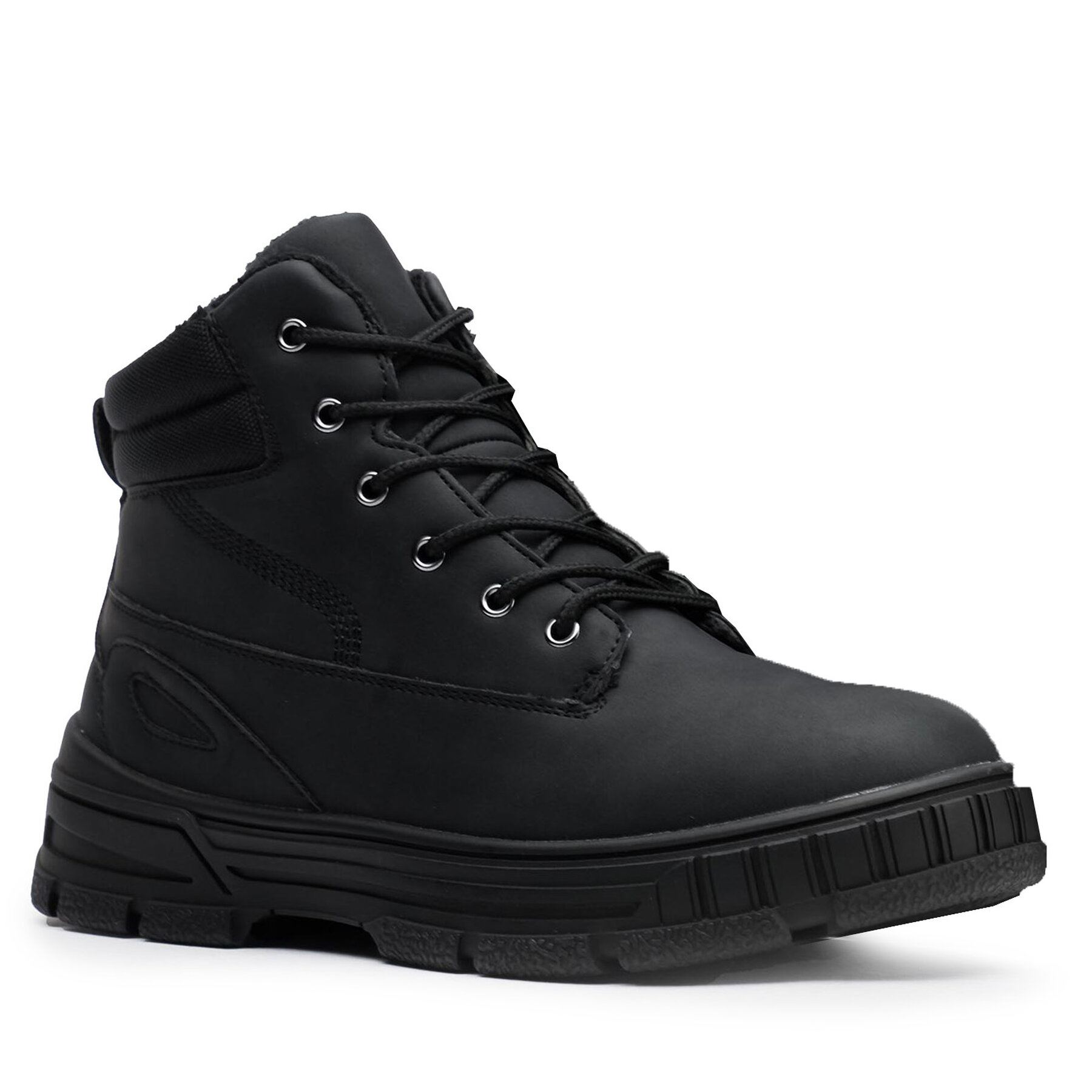 Fiú Bakancs Action Boy, Méret: 37, Fekete, AVO-70161-001