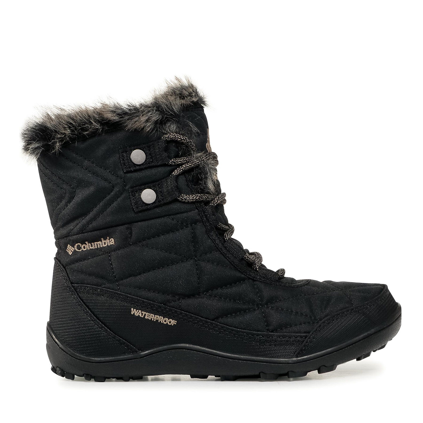 Škornji za sneg Columbia Minx™ Shorty III BL591010 Black/Pebble 010