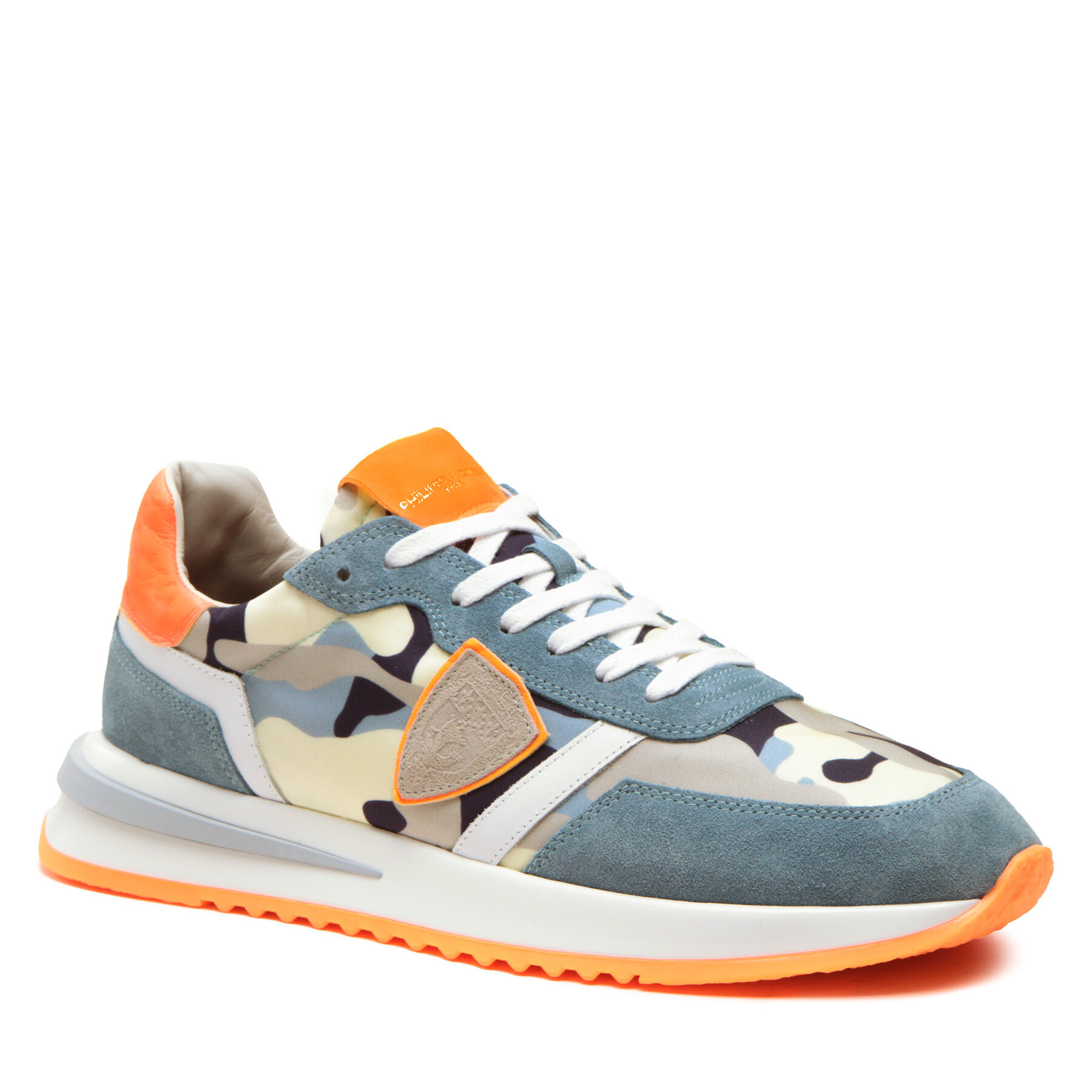 Philippe Model Tropez 2.1 Low TYLU CP21 Bluette/Orange – Сникърси
