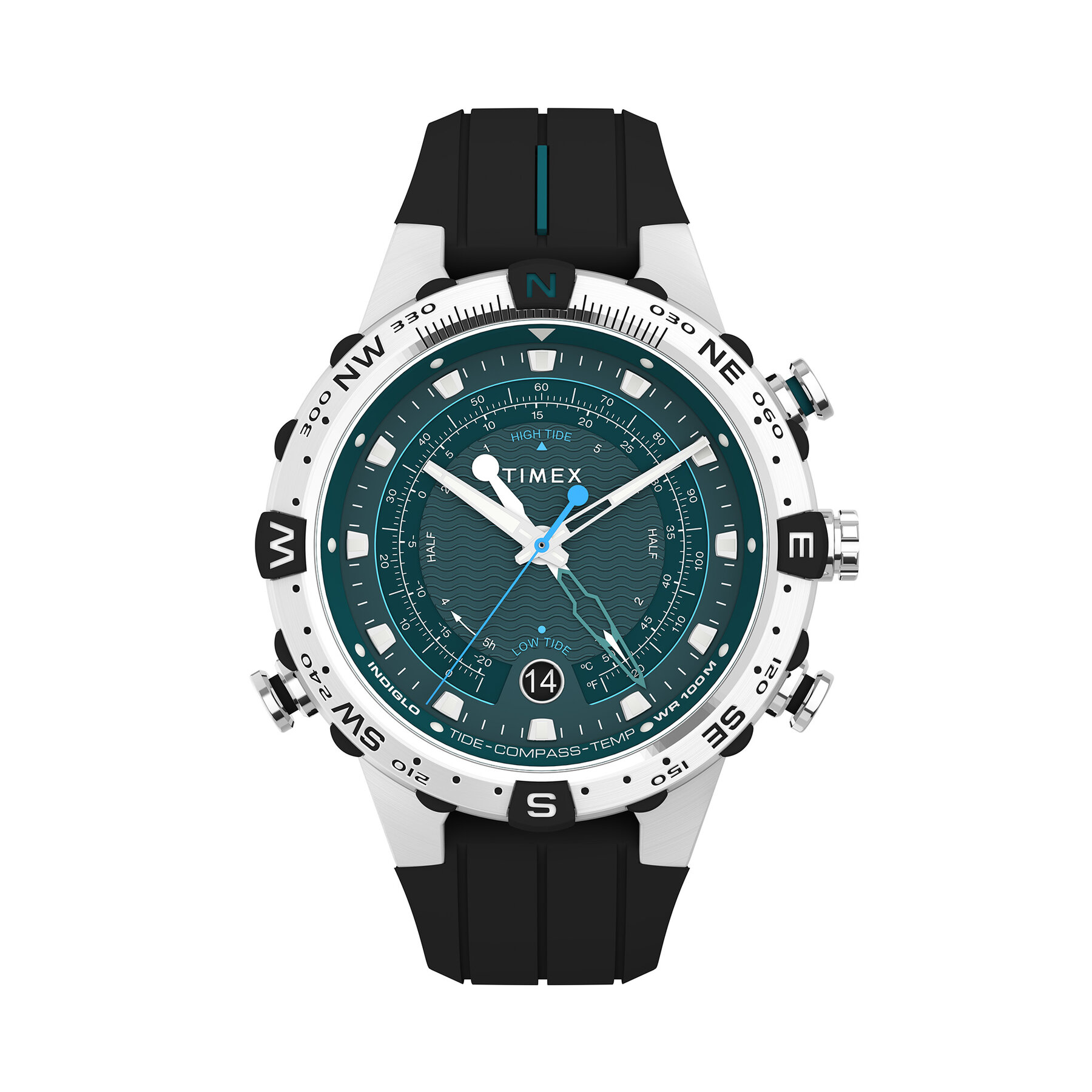 Karóra Timex Expedition North Tide-Temp-Compass TW2W24200 Fekete