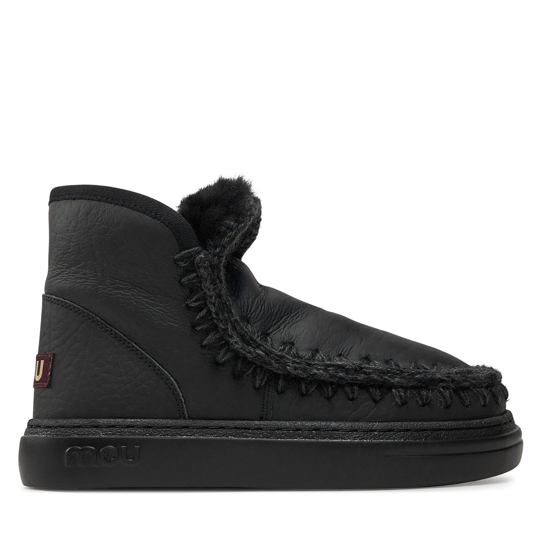 Botas de nieve Mou Eskimo Sneaker Bold FW411000B Negro