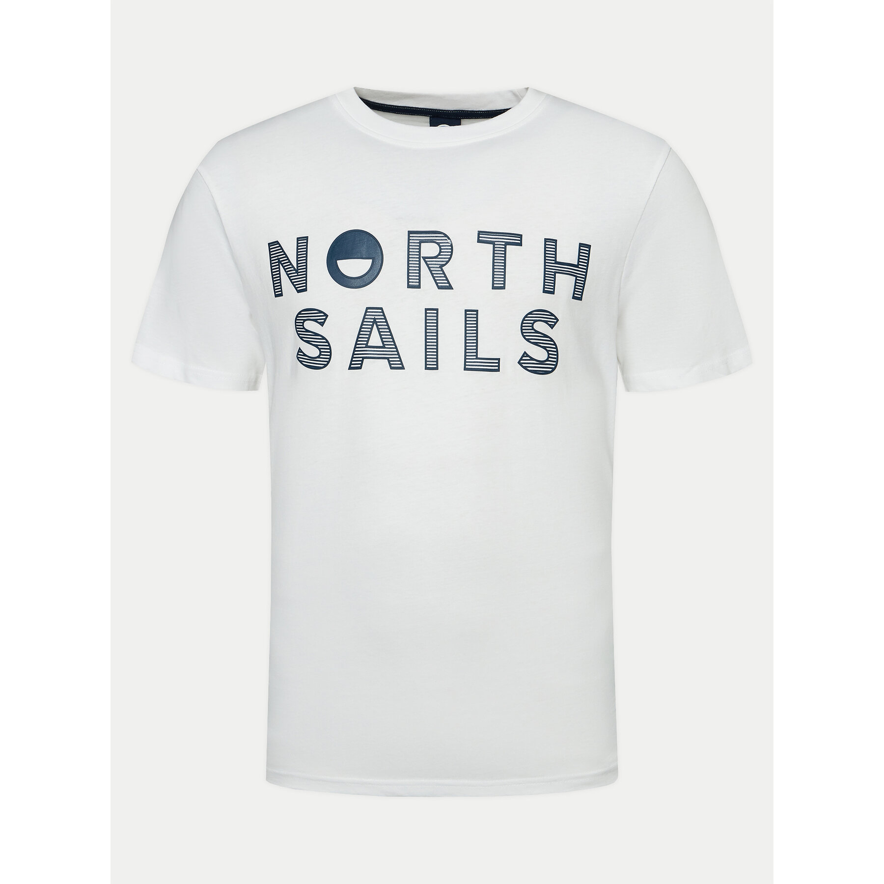North Sails T-Shirt 692973 Λευκό Regular Fit