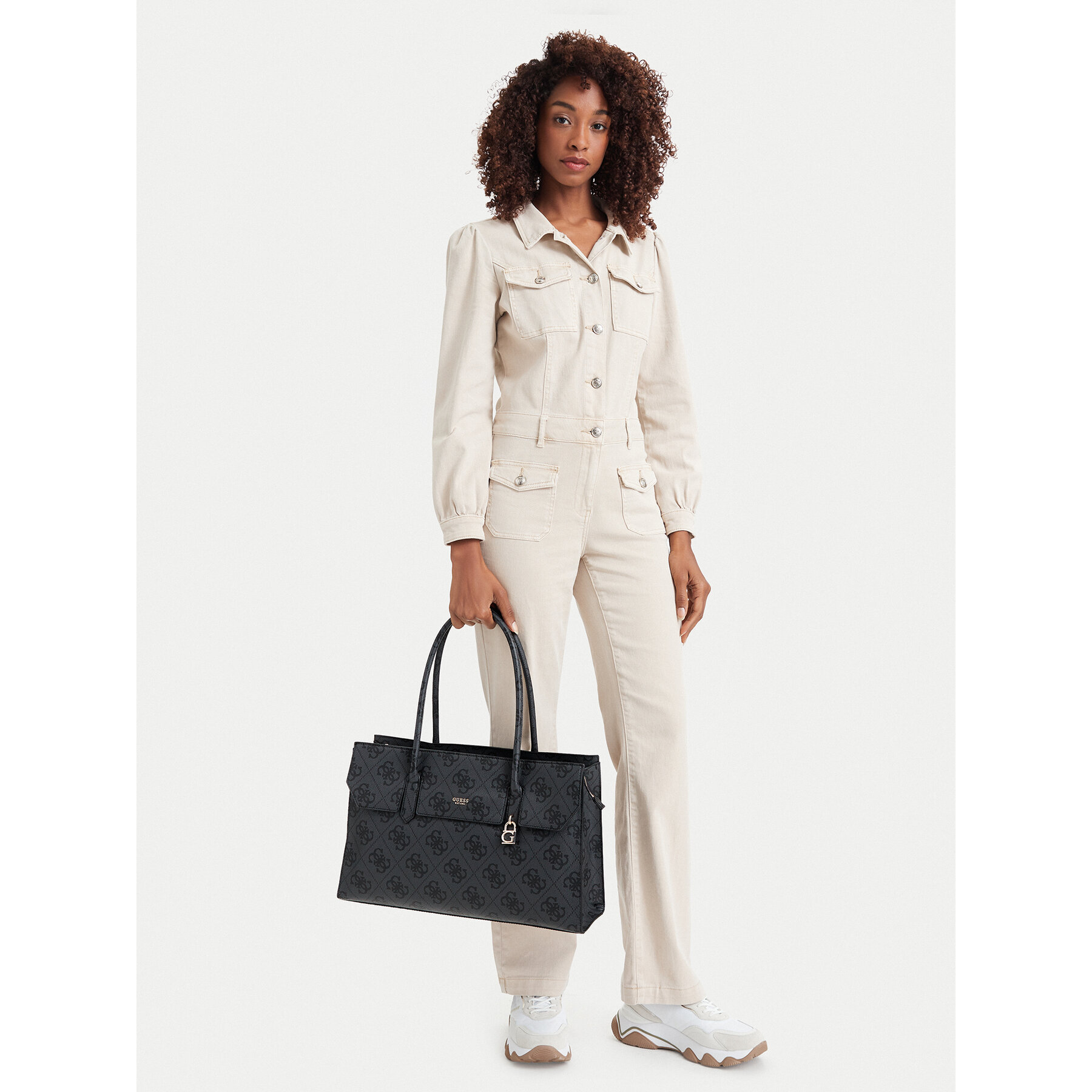 Guess Τσάντα Guess Kiera TWOB97 32024 Μαύρο