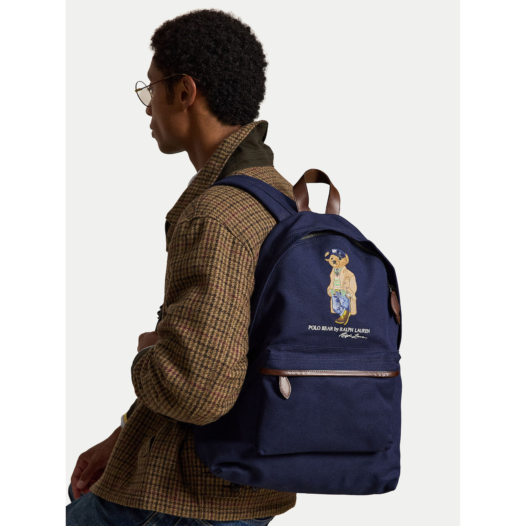 Nahrbtnik Polo Ralph Lauren 405P16217001 Mornarsko modra