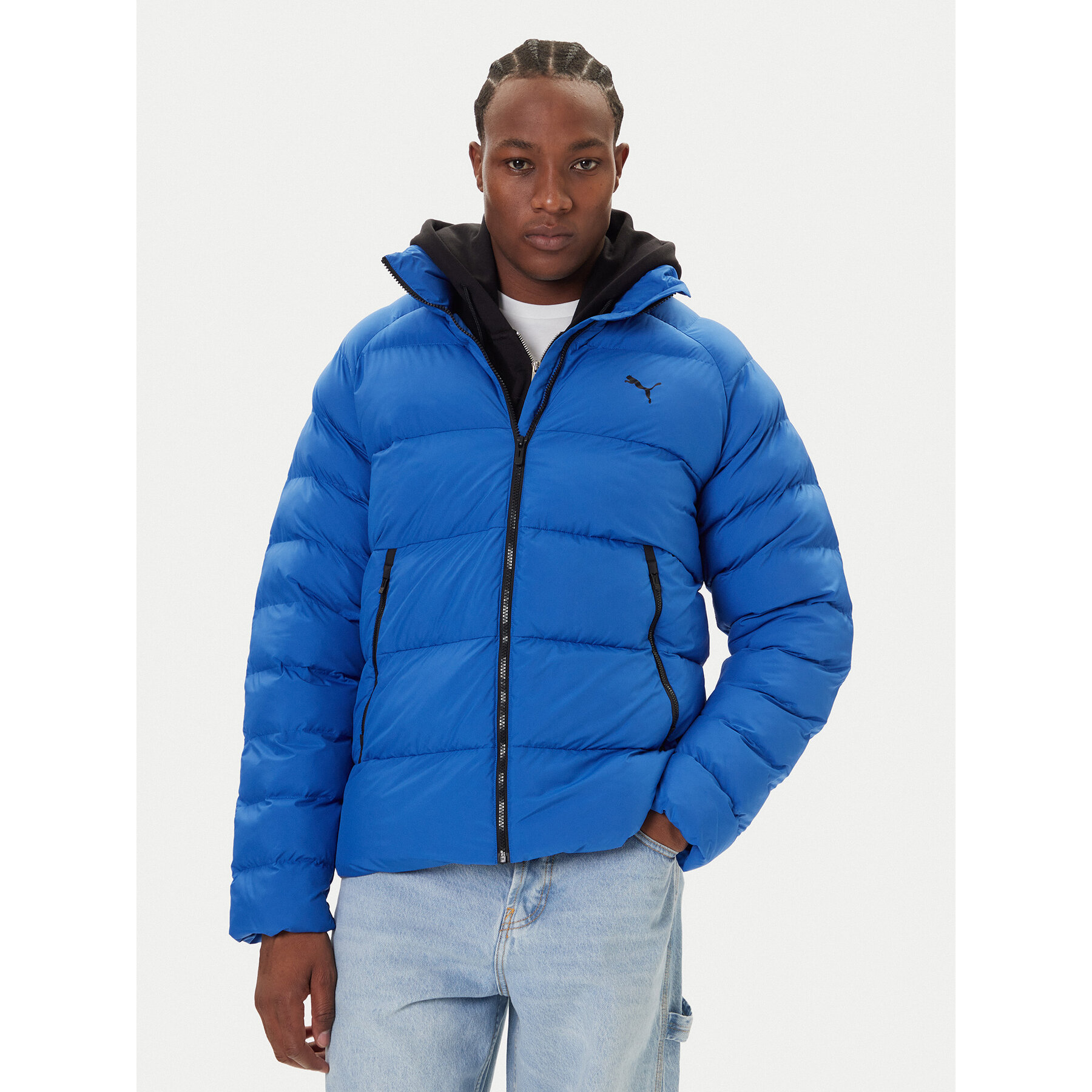 Puma Winterjacke Mono 688370 13 Blau Regular Fit