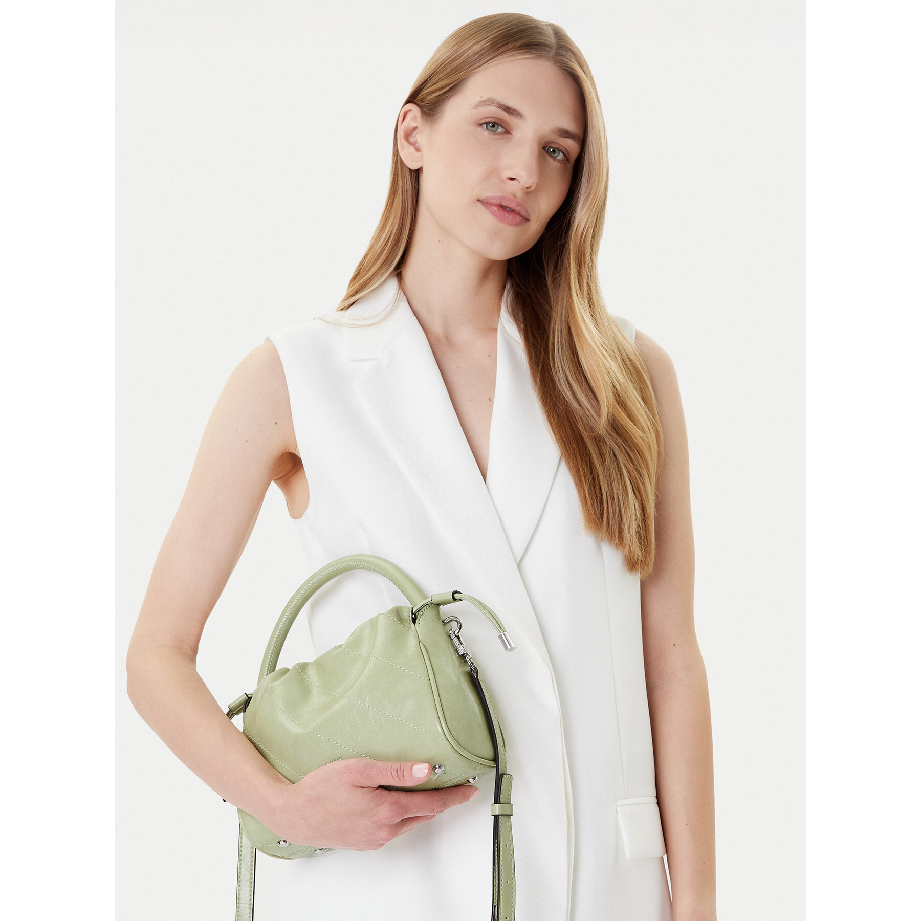 Дамска чанта Guess HWMY96 59160 Зелен