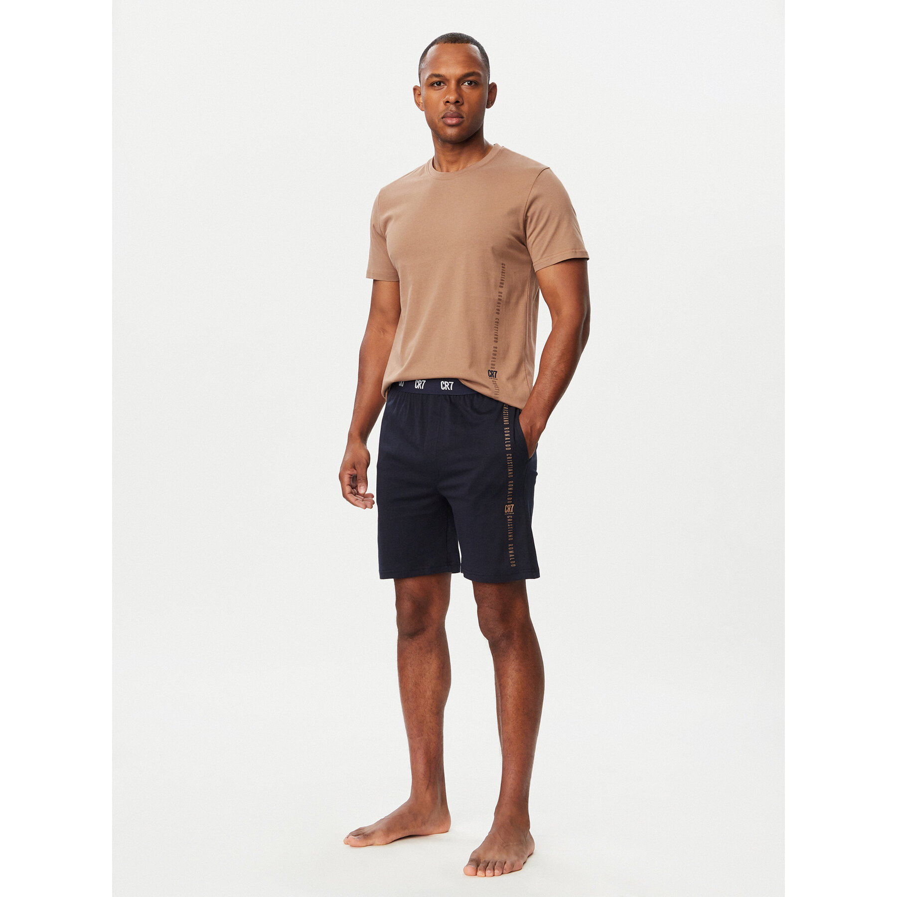 Cristiano Ronaldo CR7 Pyjama 8730-41 Bunt Regular Fit