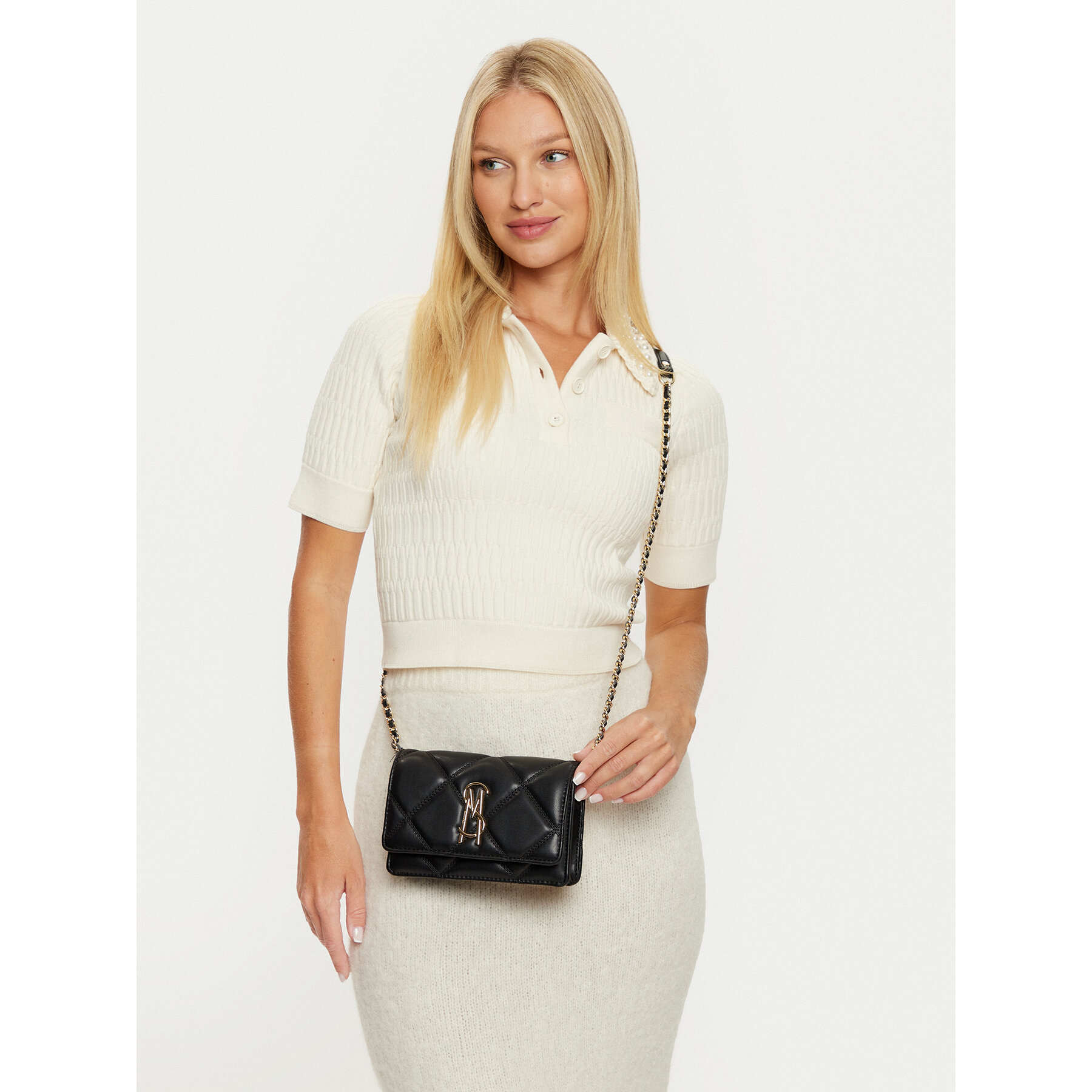 Kabelka Steve Madden Bendue SM13001105-B-G Čierna