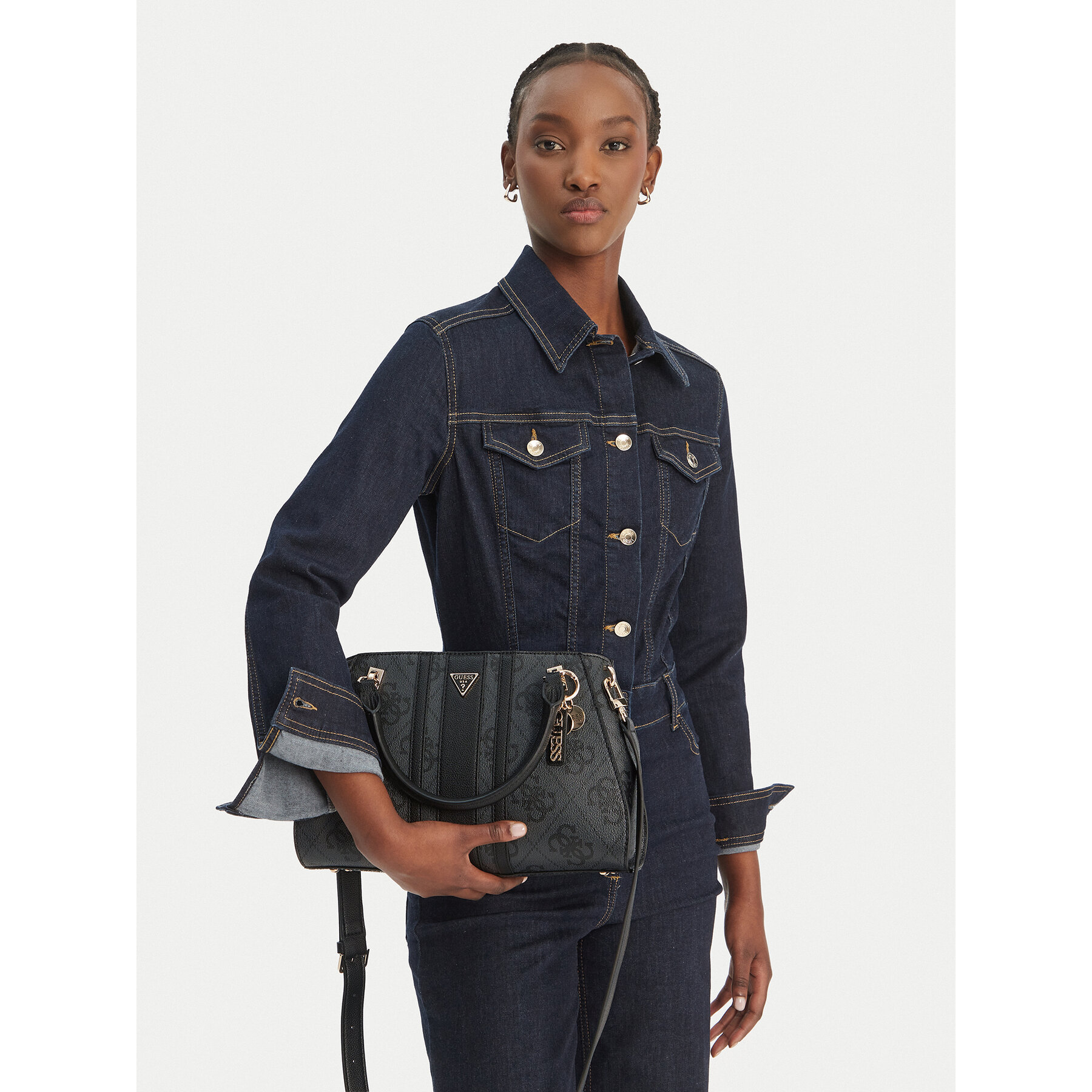 Torbica Guess HWSS96 72070 Crna
