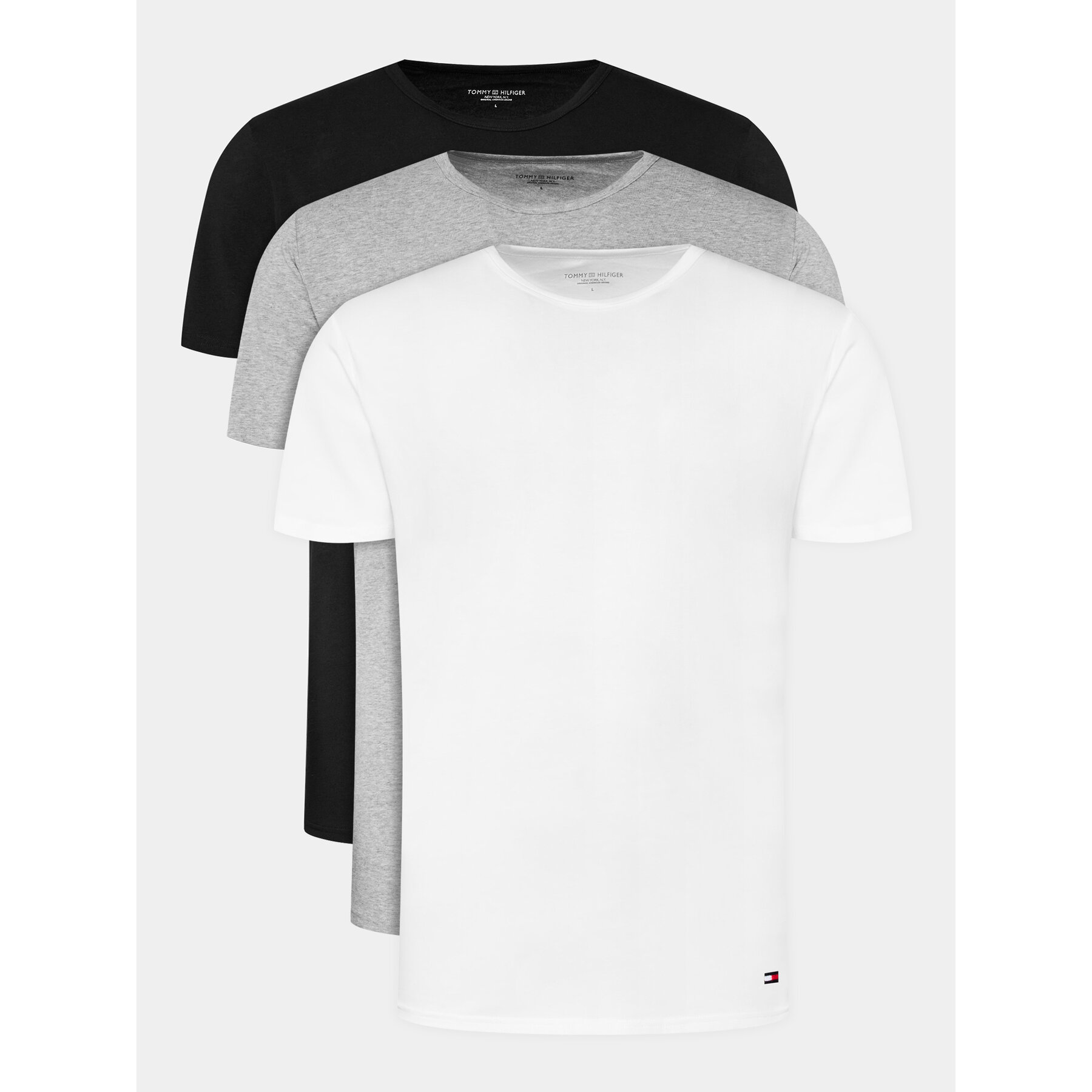 Tommy Hilfiger Σετ 3 T-Shirts UM0UM03138 Έγχρωμο Regular Fit
