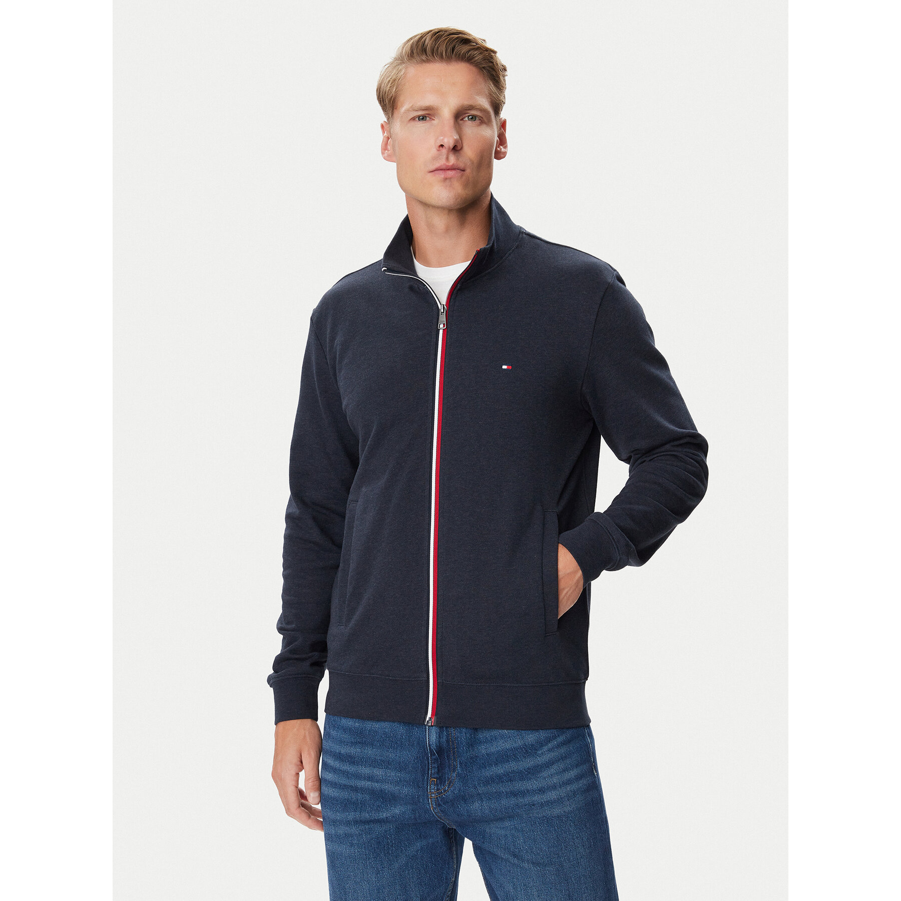 Tommy Hilfiger Sweatshirt MW0MW45650 Dunkelblau Regular Fit