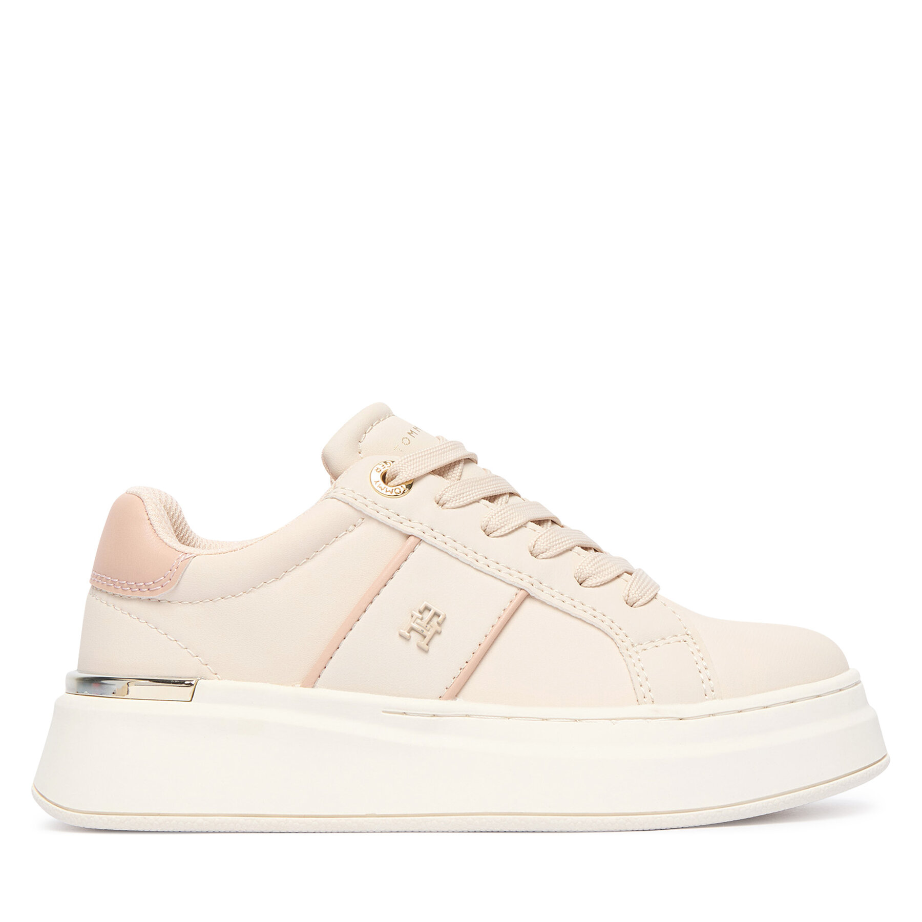 Sneakersy Tommy Hilfiger T3A9-35091-1355359 S Svetlo béžová