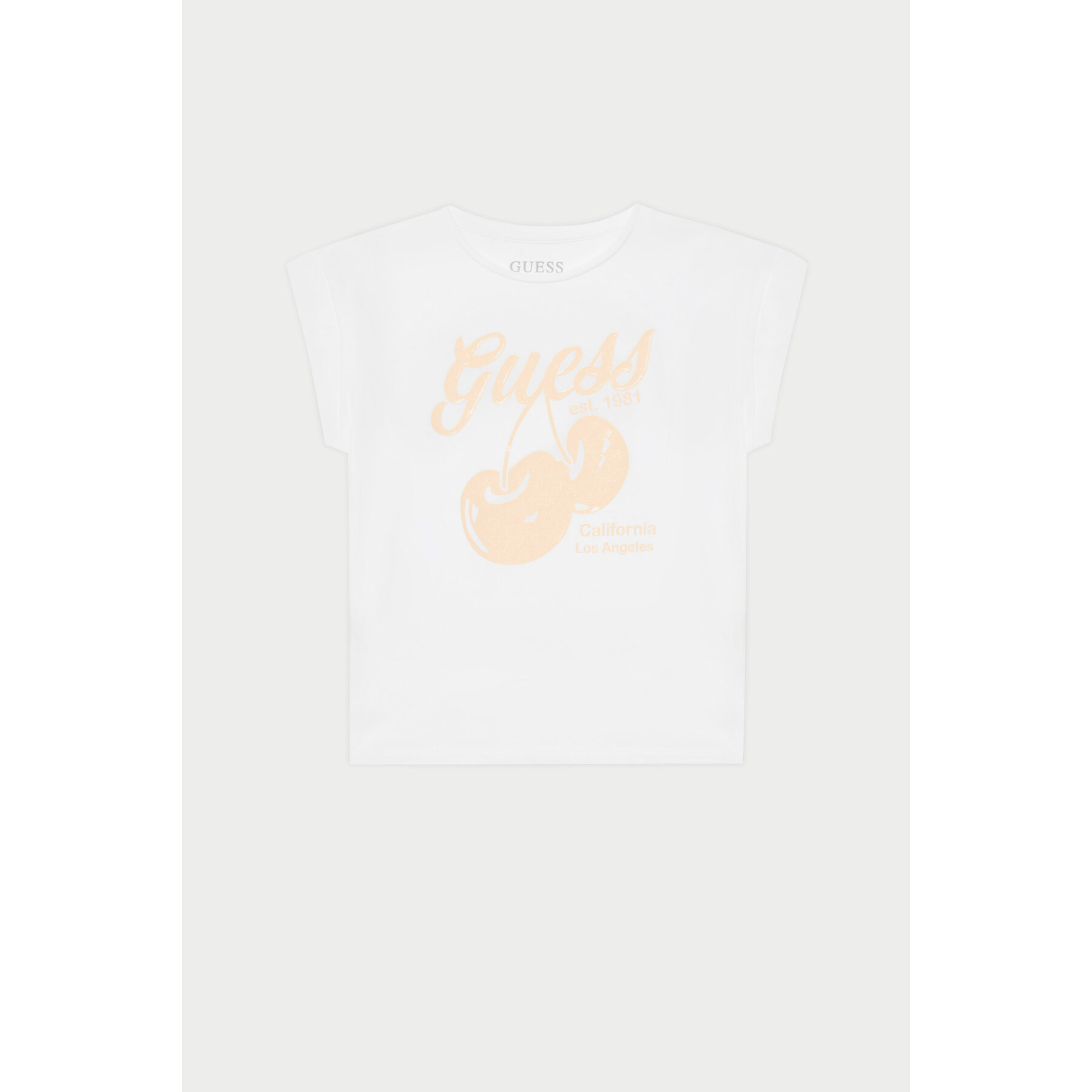 Guess T-shirt J5GI00 K6YW4 Bianco Regular Fit