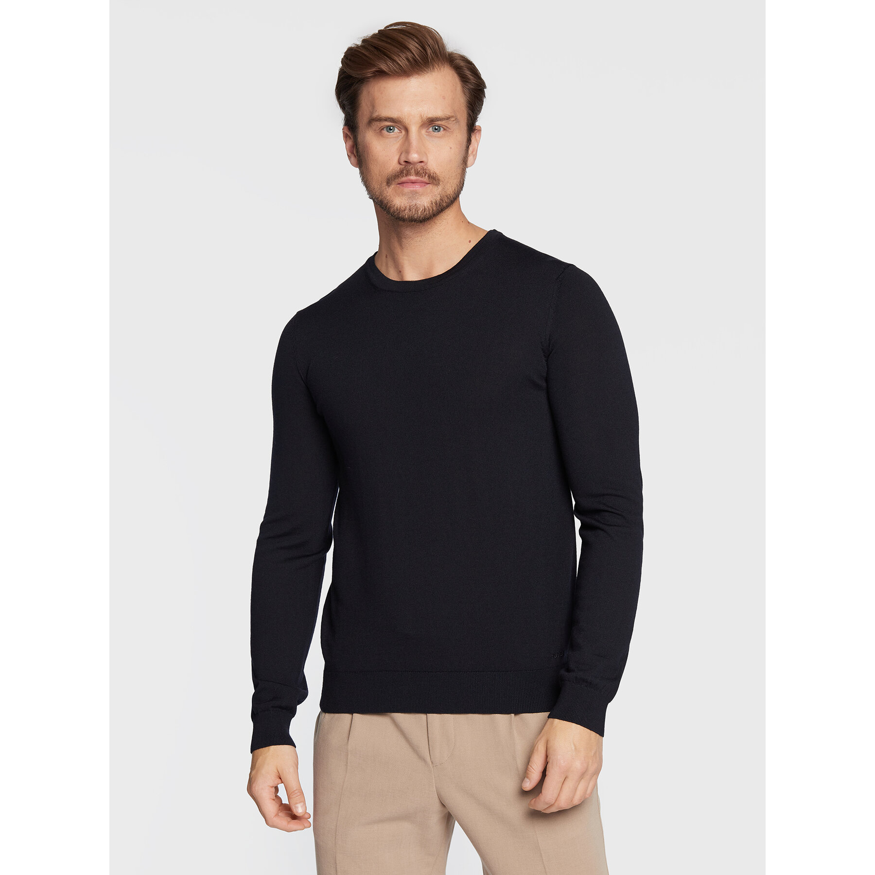 Hugo Pullover San Cedric-M1 50476832 Dunkelblau Slim Fit