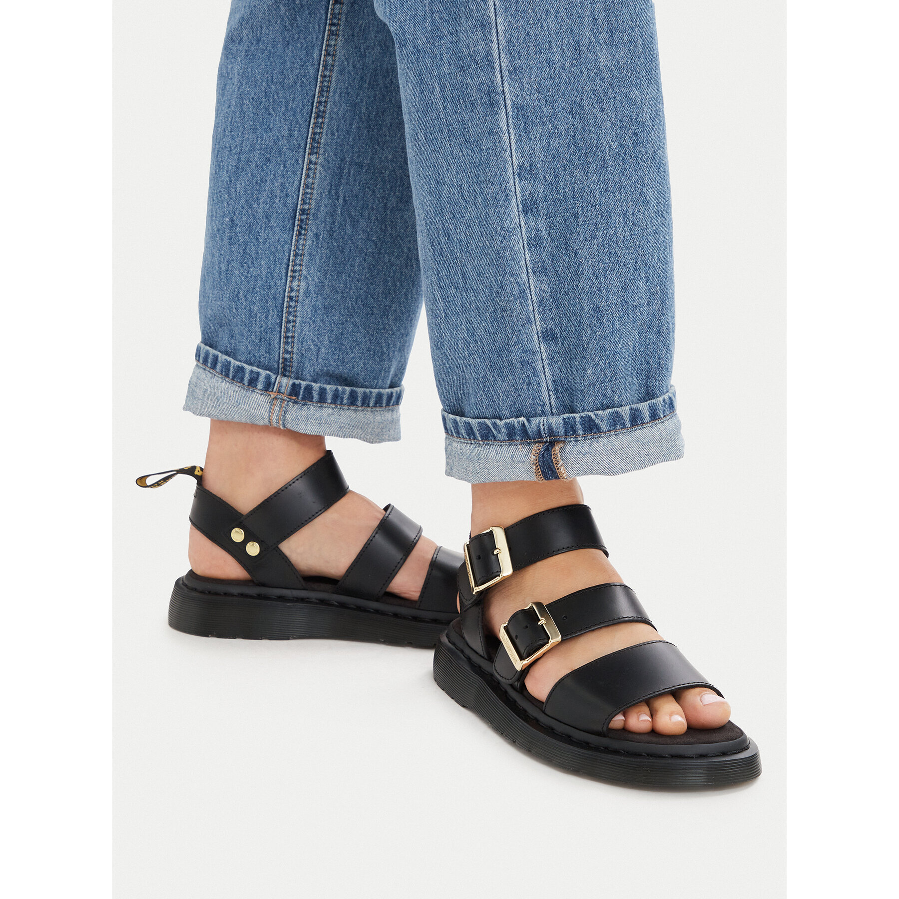 Sandali Dr. Martens Gryphon Sandal Atlas DM42329001 Črna