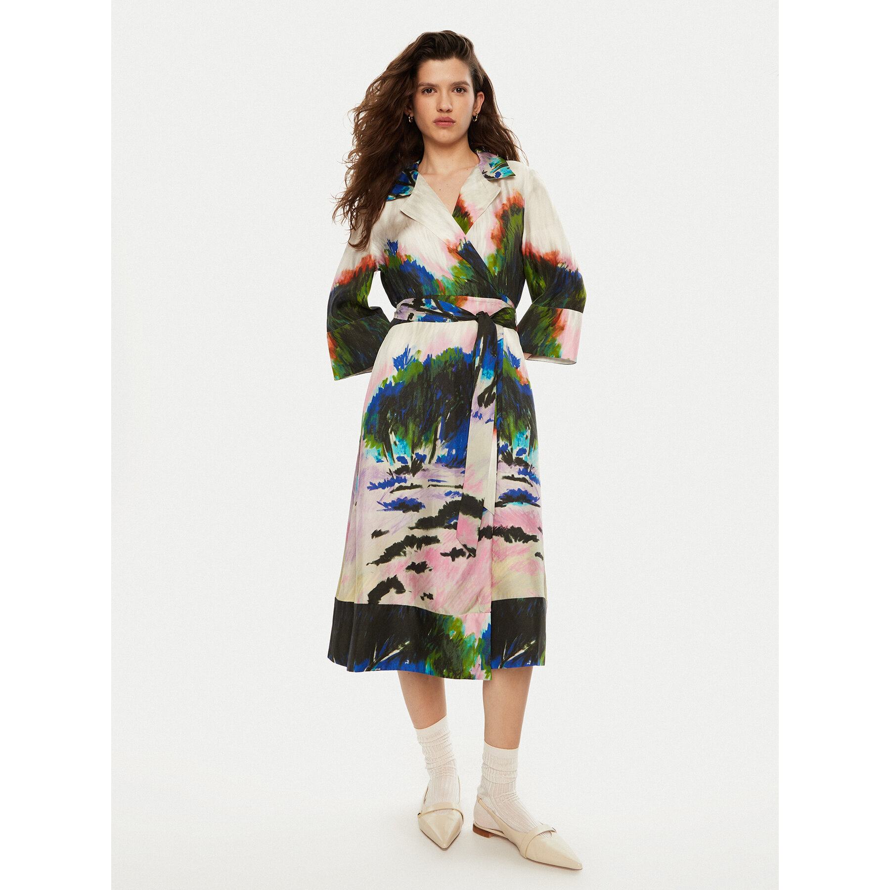 Munthe Kleid für den Alltag Samen 244130424418 Bunt Regular Fit