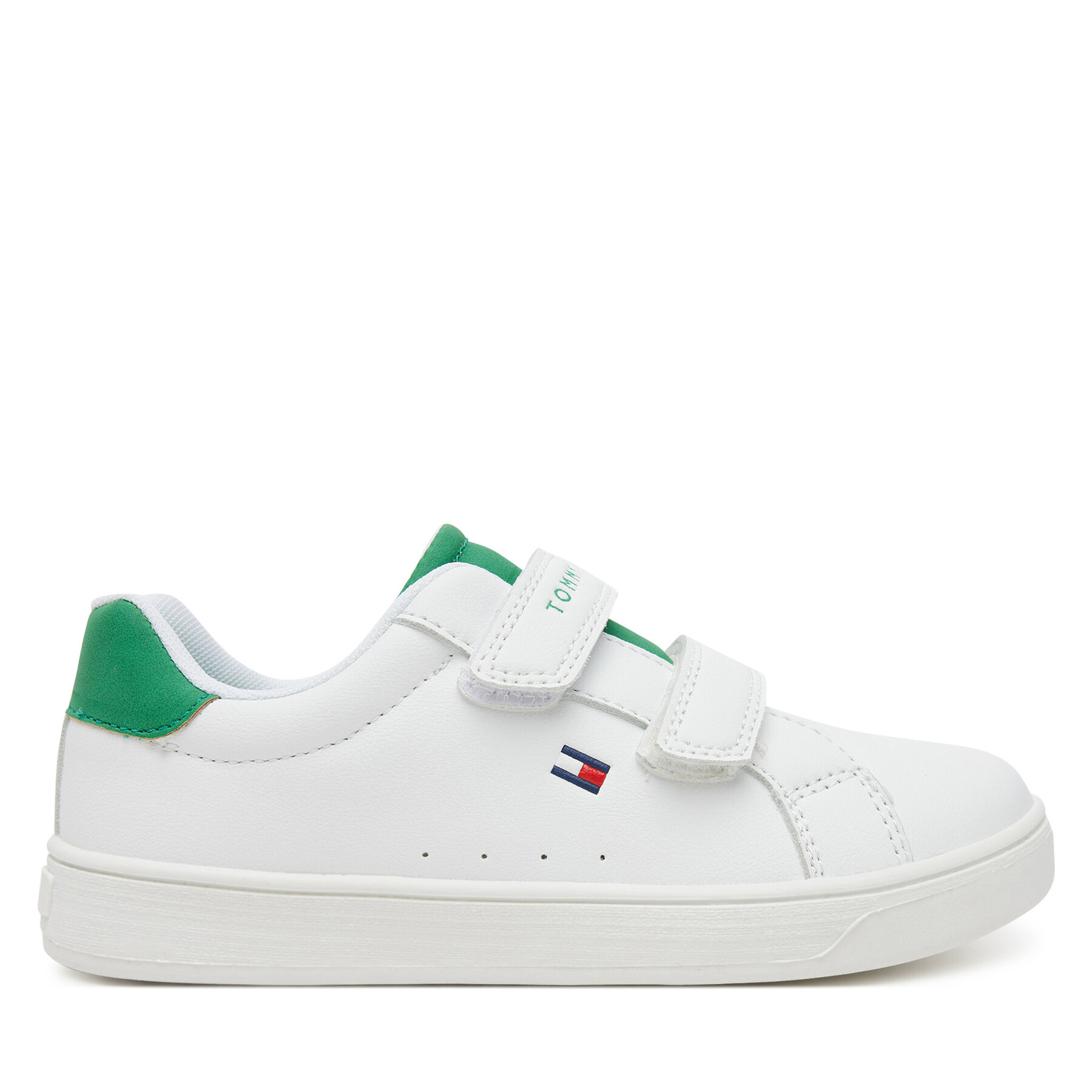 Gyerek Sportcipő Tommy Hilfiger, Méret: 34, Fehér, Low Cut Velcro Sneaker T1X9-33836-1355 S
