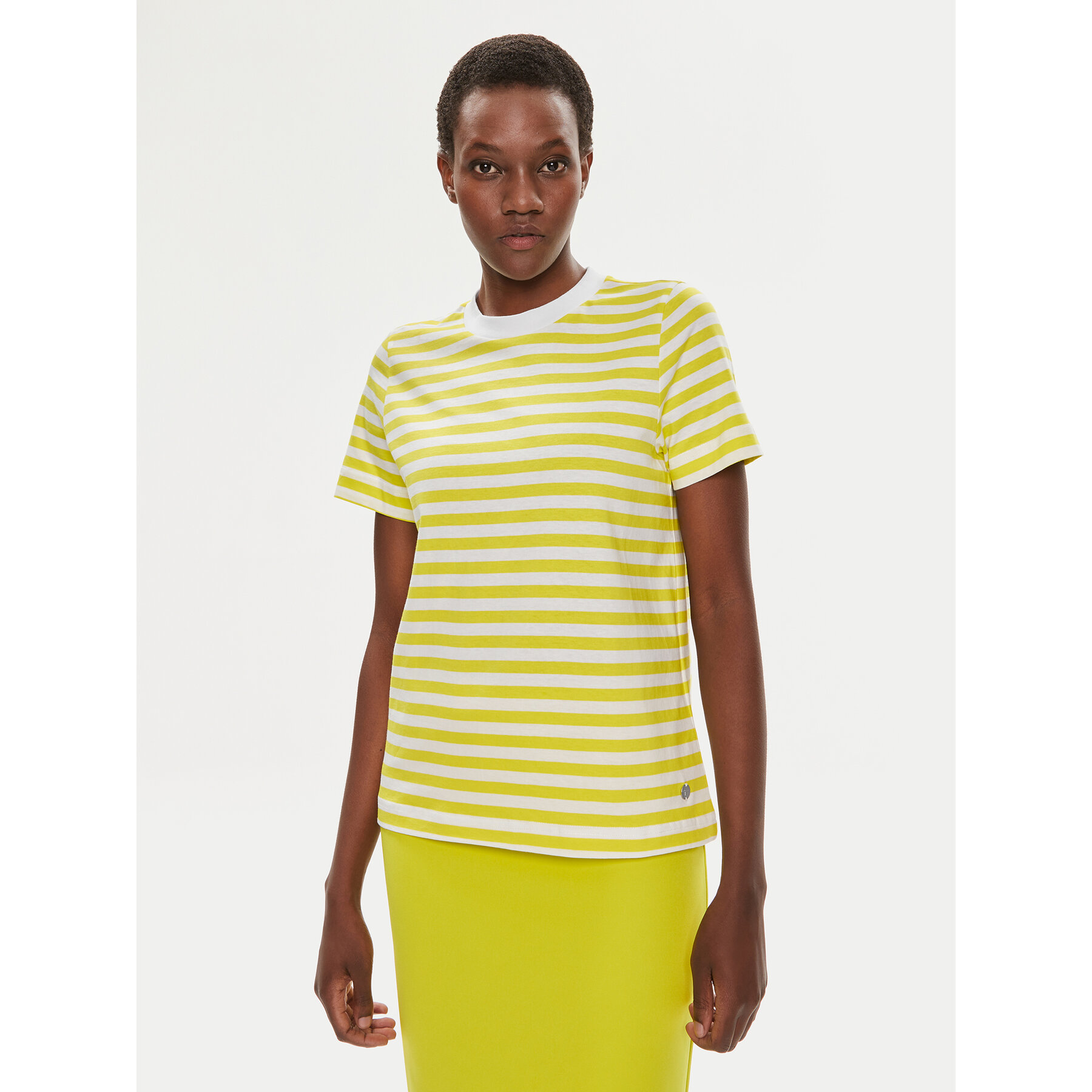 Tamaris Apparel T-shirt Dabra TAW0892 Giallo Regular Fit