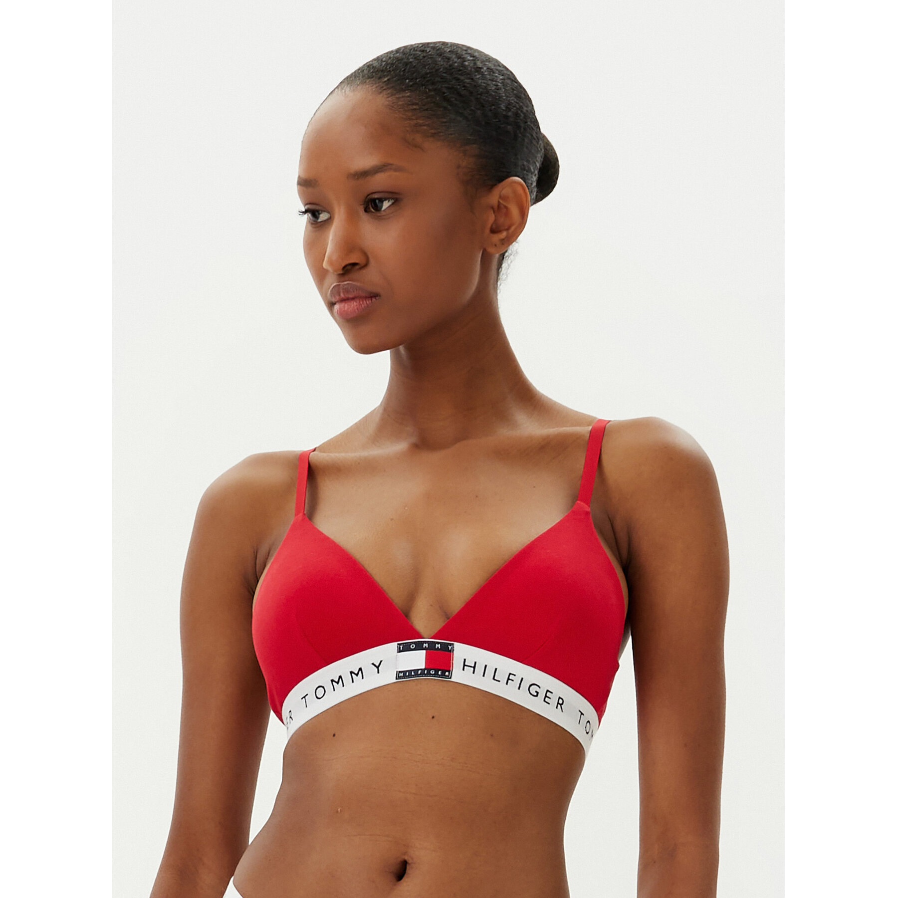 Tommy Hilfiger Σουτιέν Bralette UW0UW06040 Κόκκινο