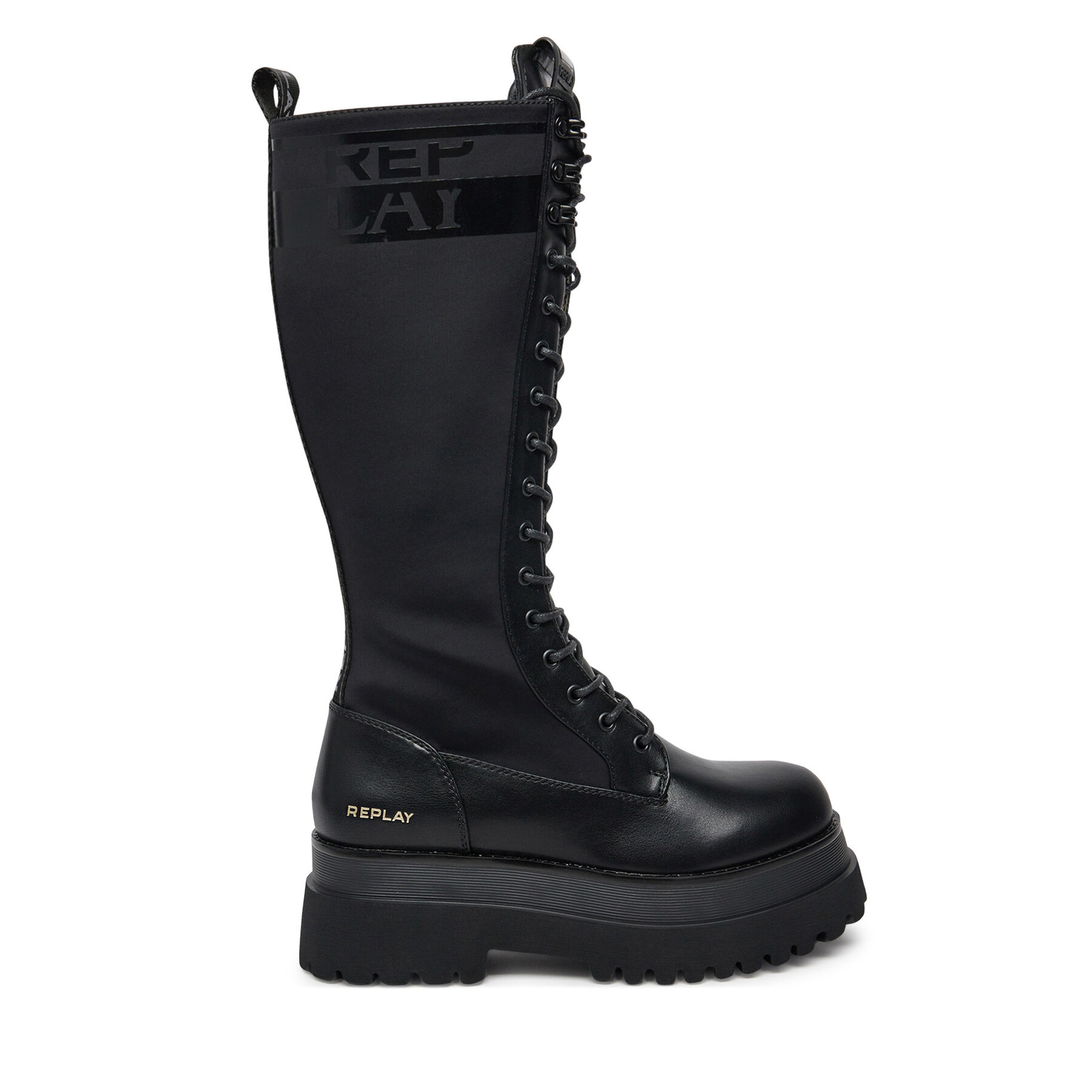 Μποτάκια REPLAY ARTIC MOUNT COMBAT BOOTS GWL72 .000.C0016S Μαύρο