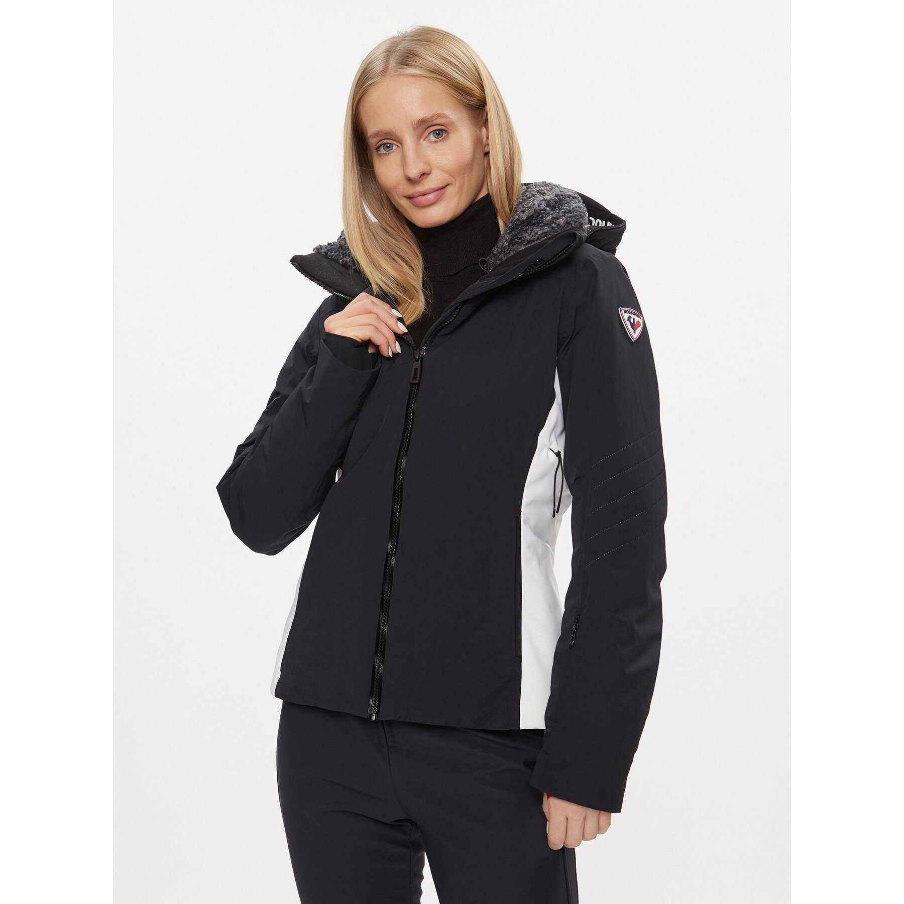 Rossignol Skijacke Strato RLMWJ24 Schwarz Regular Fit