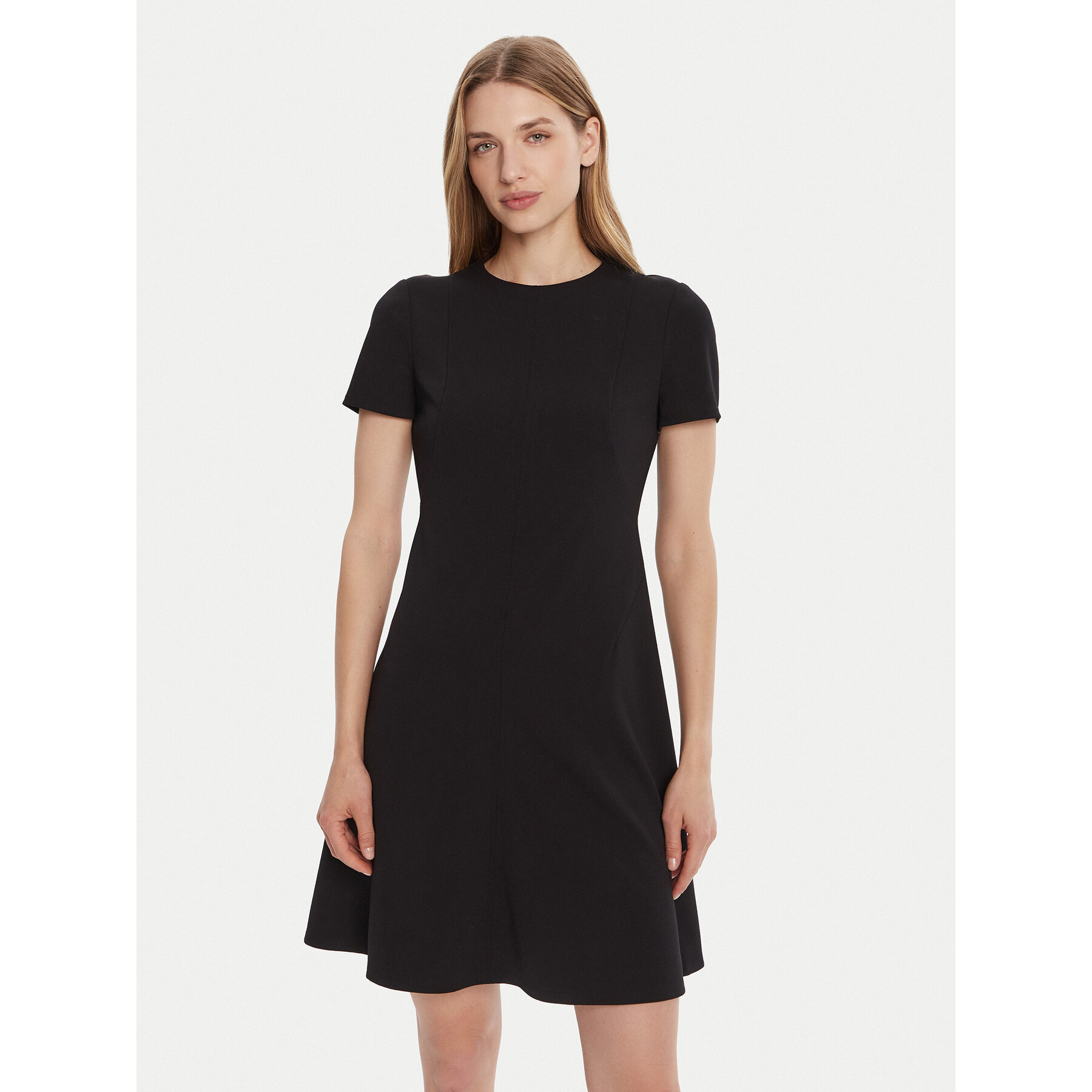 Calvin Klein Coctailkleid LV044C064G Schwarz Slim Fit