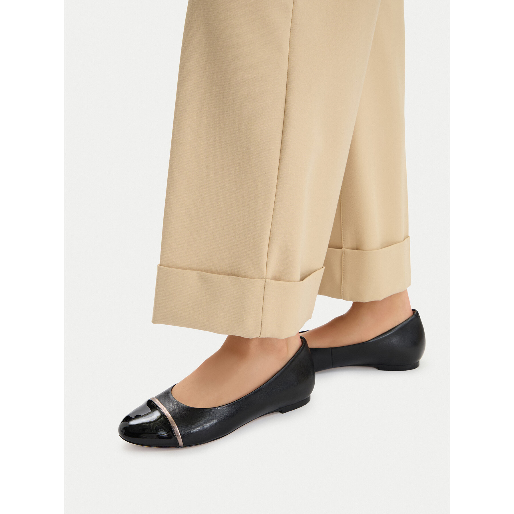 Balerini Caprice 9-22107-46 Negru