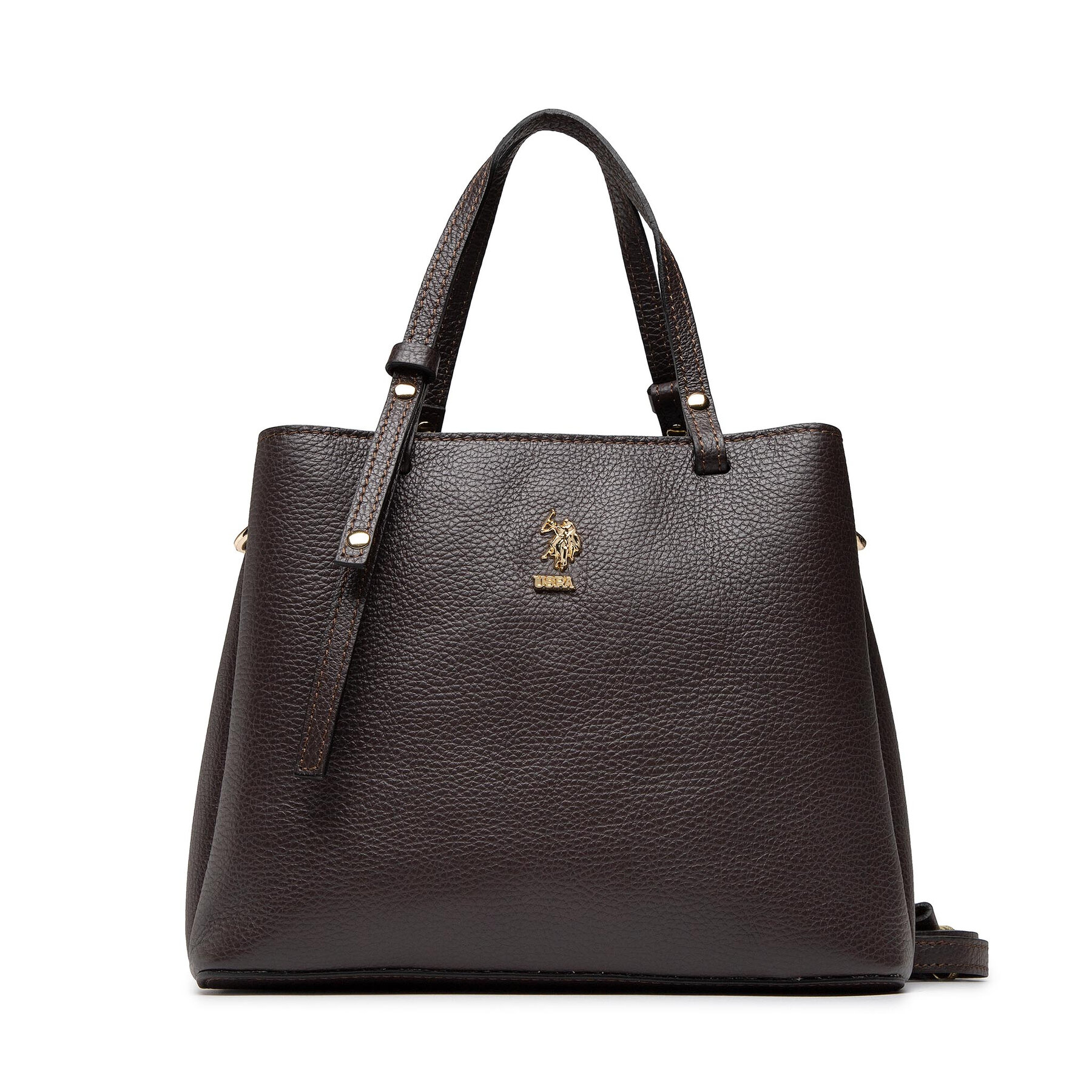 Geantă U.S. Polo Assn. Arlington BIUON5714WHA511 Dark Brown Arlington imagine noua 2022