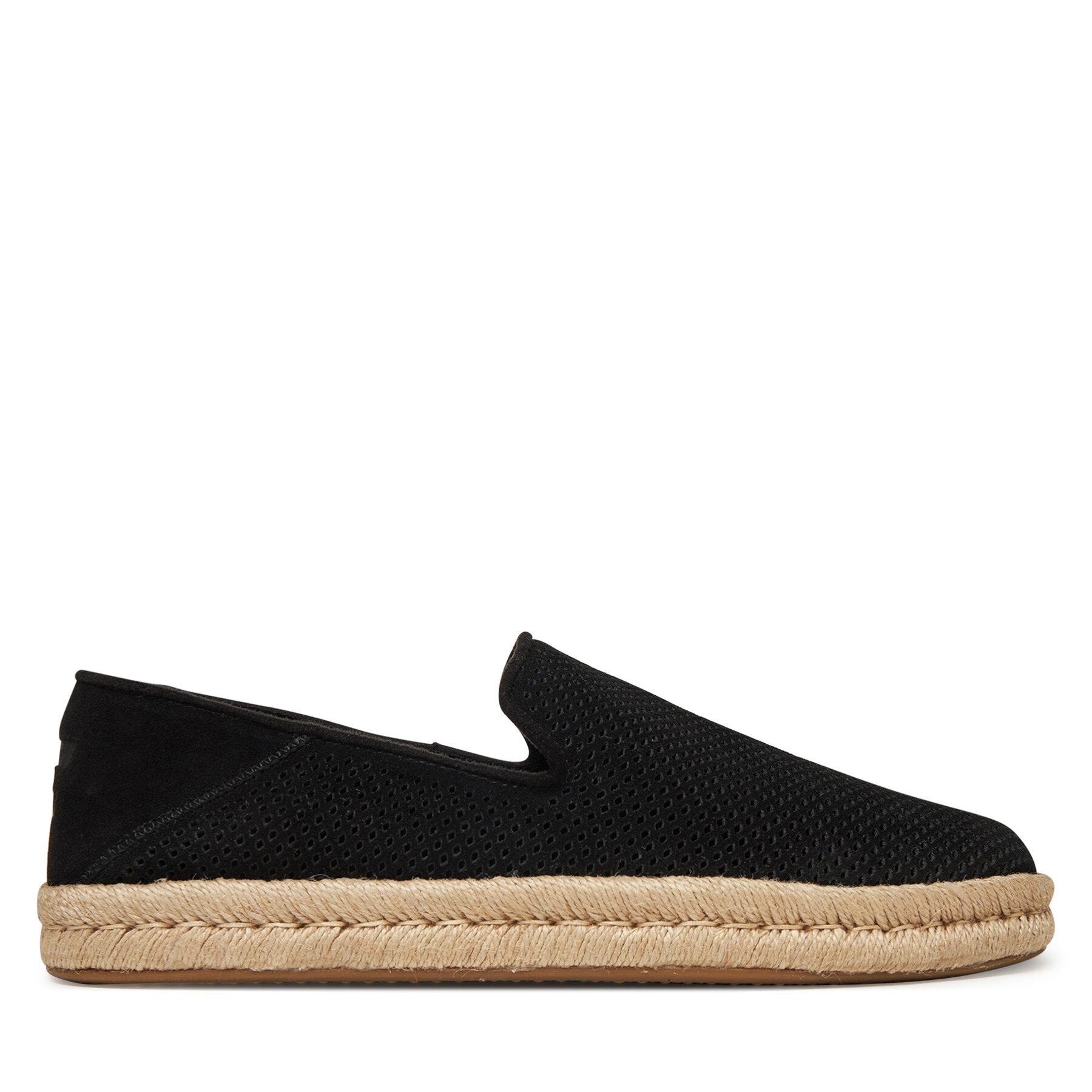 Uomo Espadrillas Toms, Taglia 45, Nero, Santiago 10021909, taglia : 45