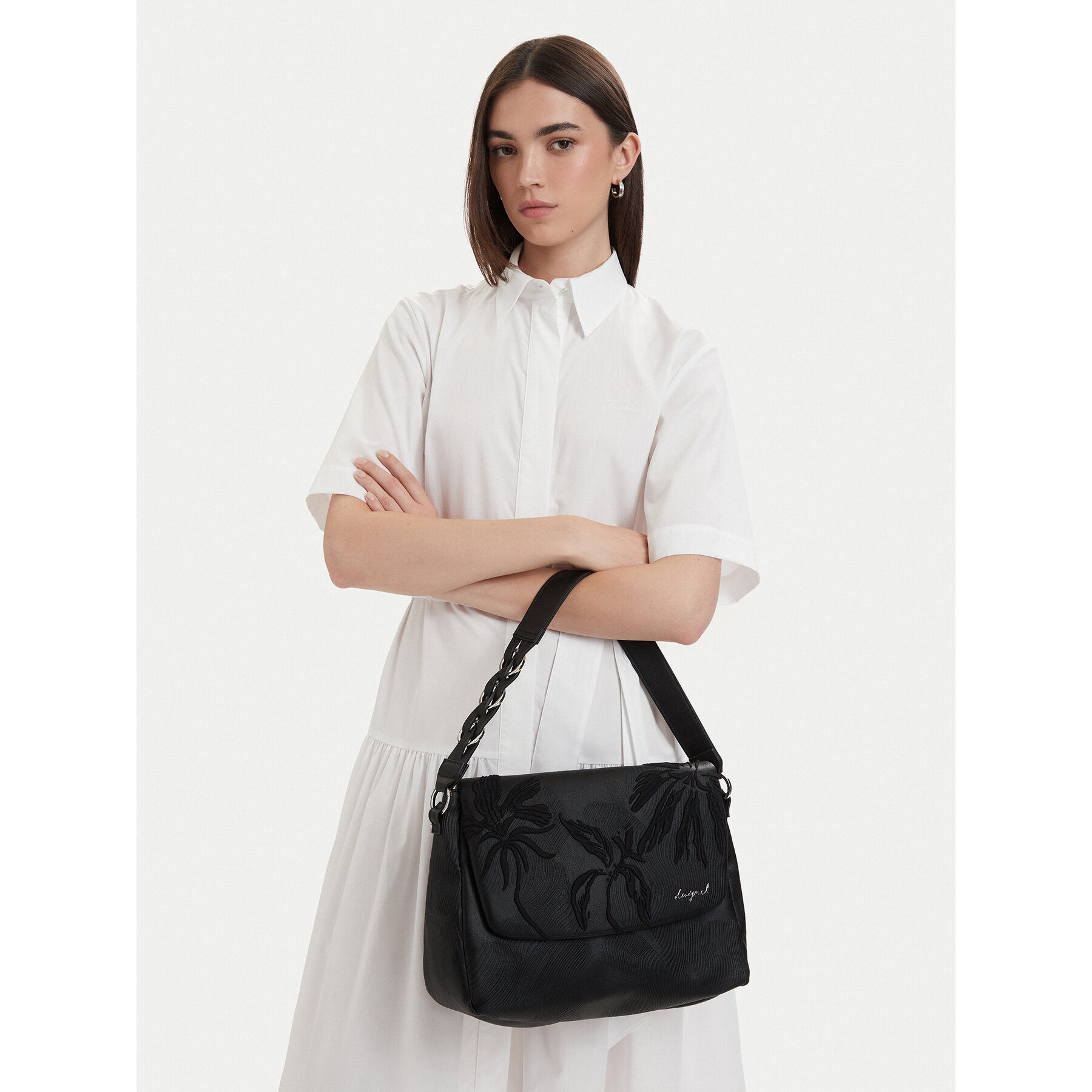 Раница Desigual 26SAKP31 Черен