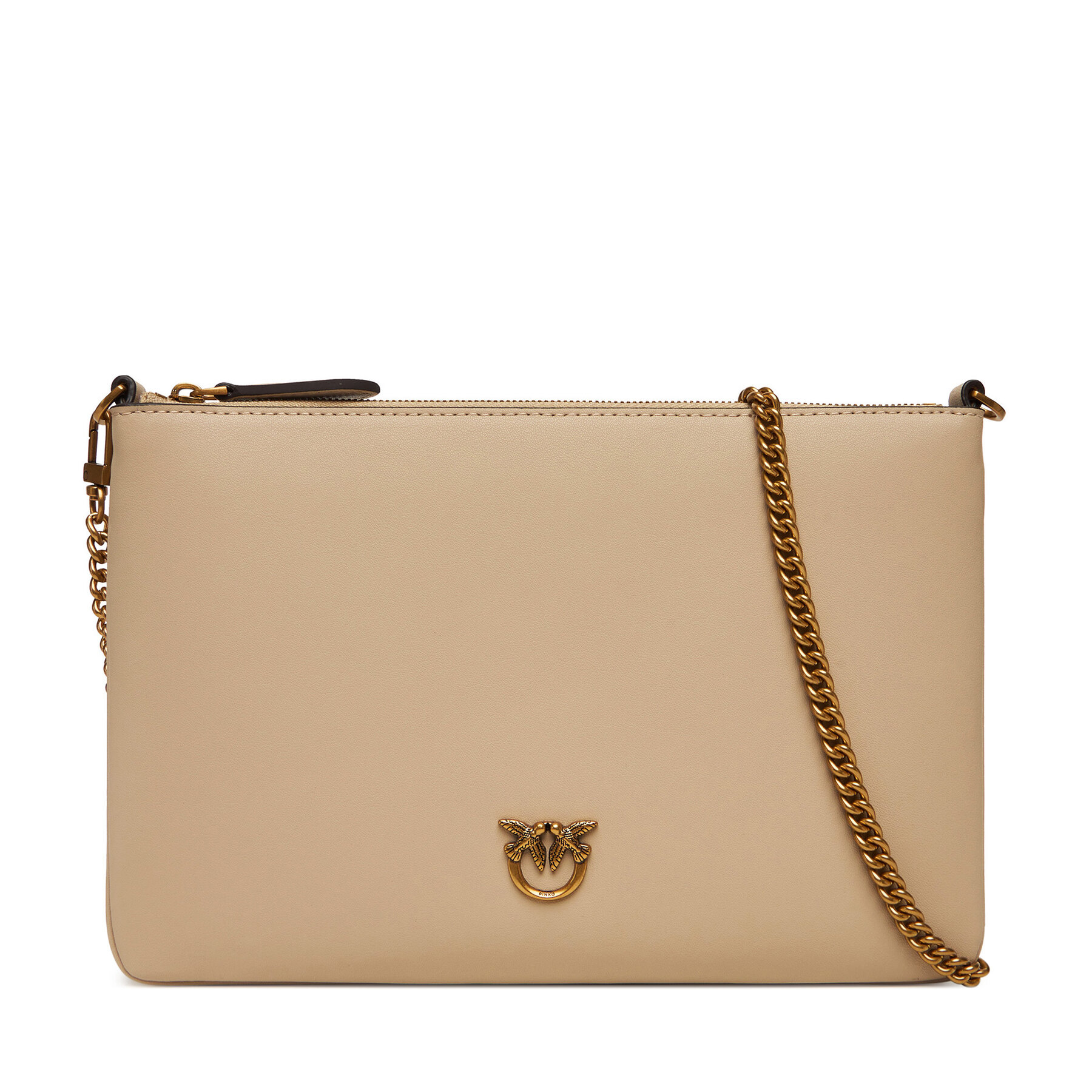 PINKO Τσάντα PINKO FLAT CLASSIC Μπεζ