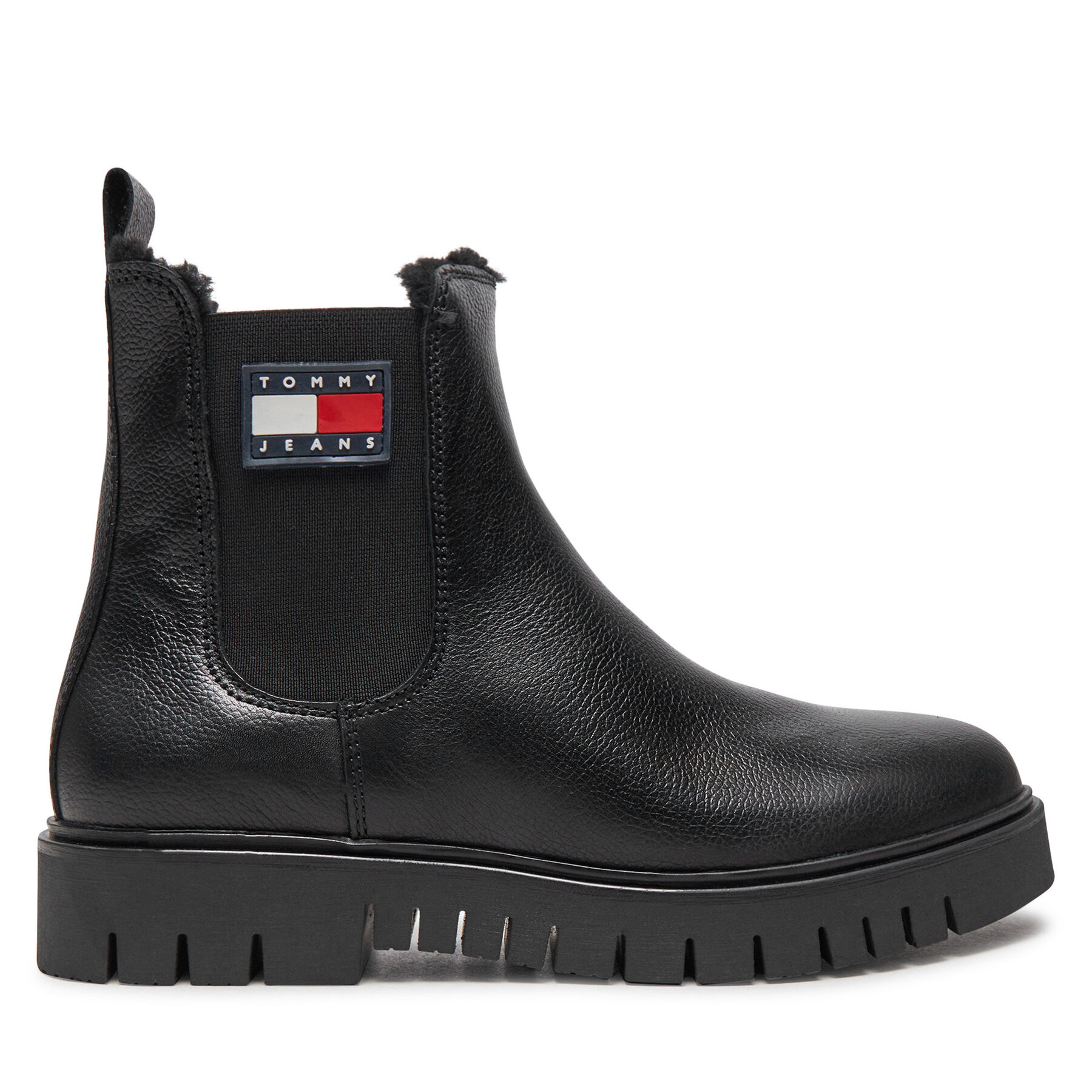 Boots Tommy Jeans Chelsea EN0EN02626 Svart