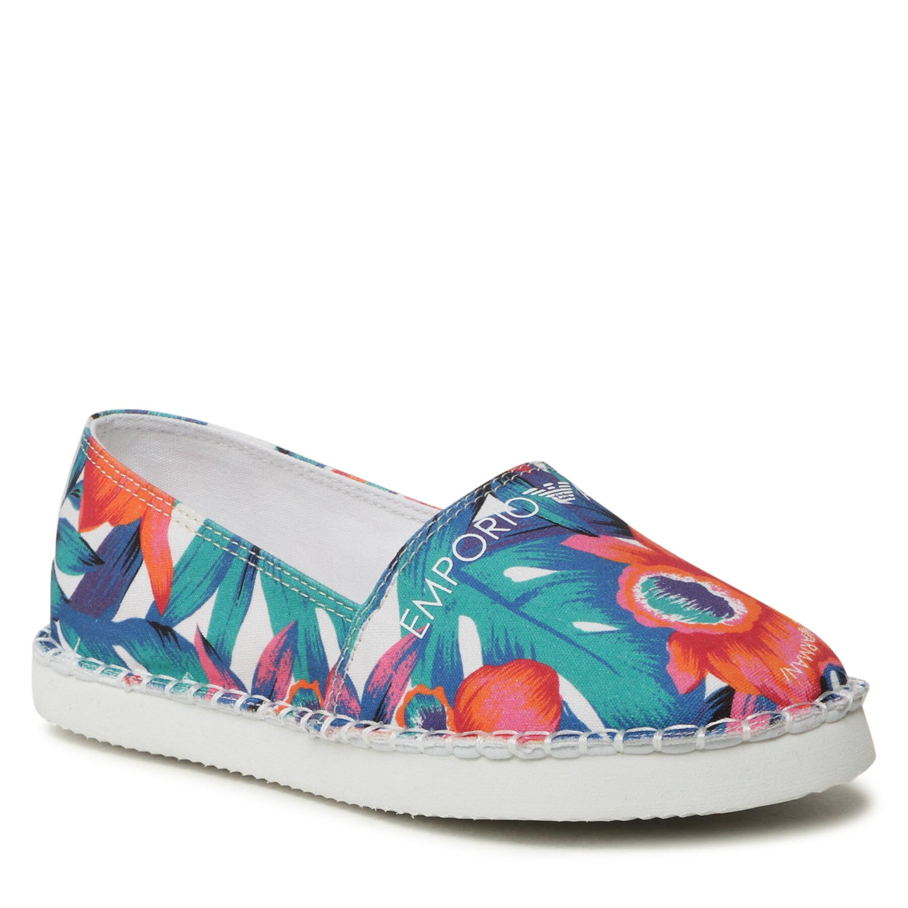 Pantofi Emporio Armani XVSS02 XN120 Q734 Floreal/White Emporio Armani imagine noua