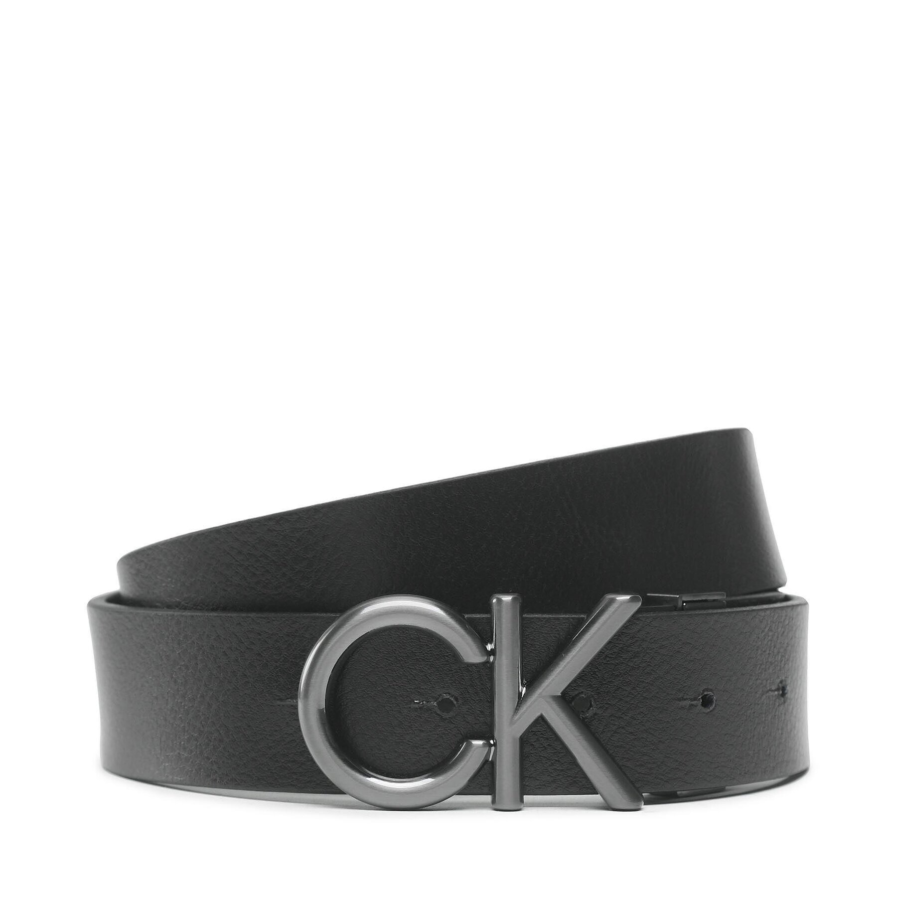 Calvin Klein Adj/Rev CK Metal Bombe Pb 35 mm K50K510354 black - Cinturones