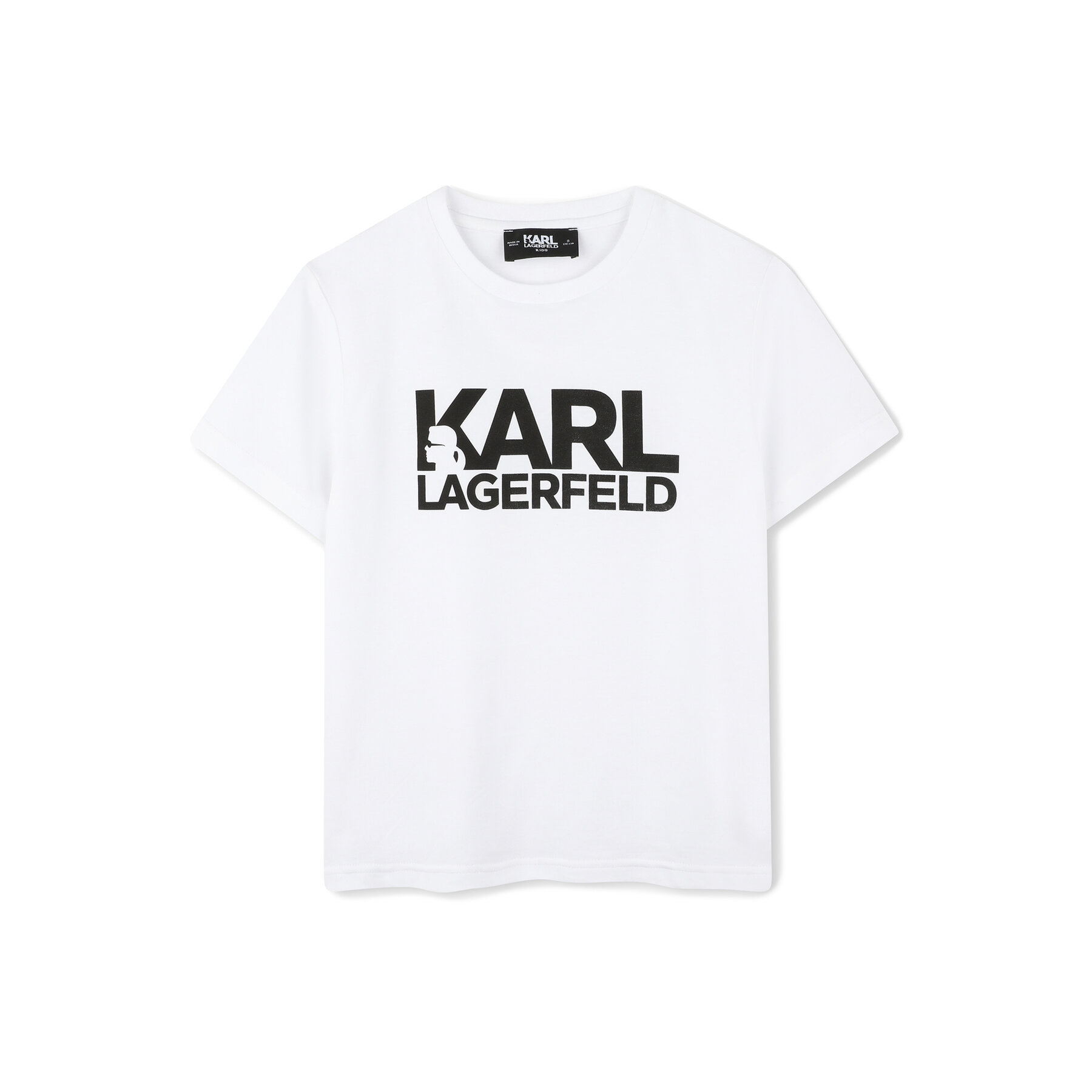Karl Lagerfeld Kids Karl Lagerfeld Kids T-Shirt Z30435 M Λευκό Regular Fit