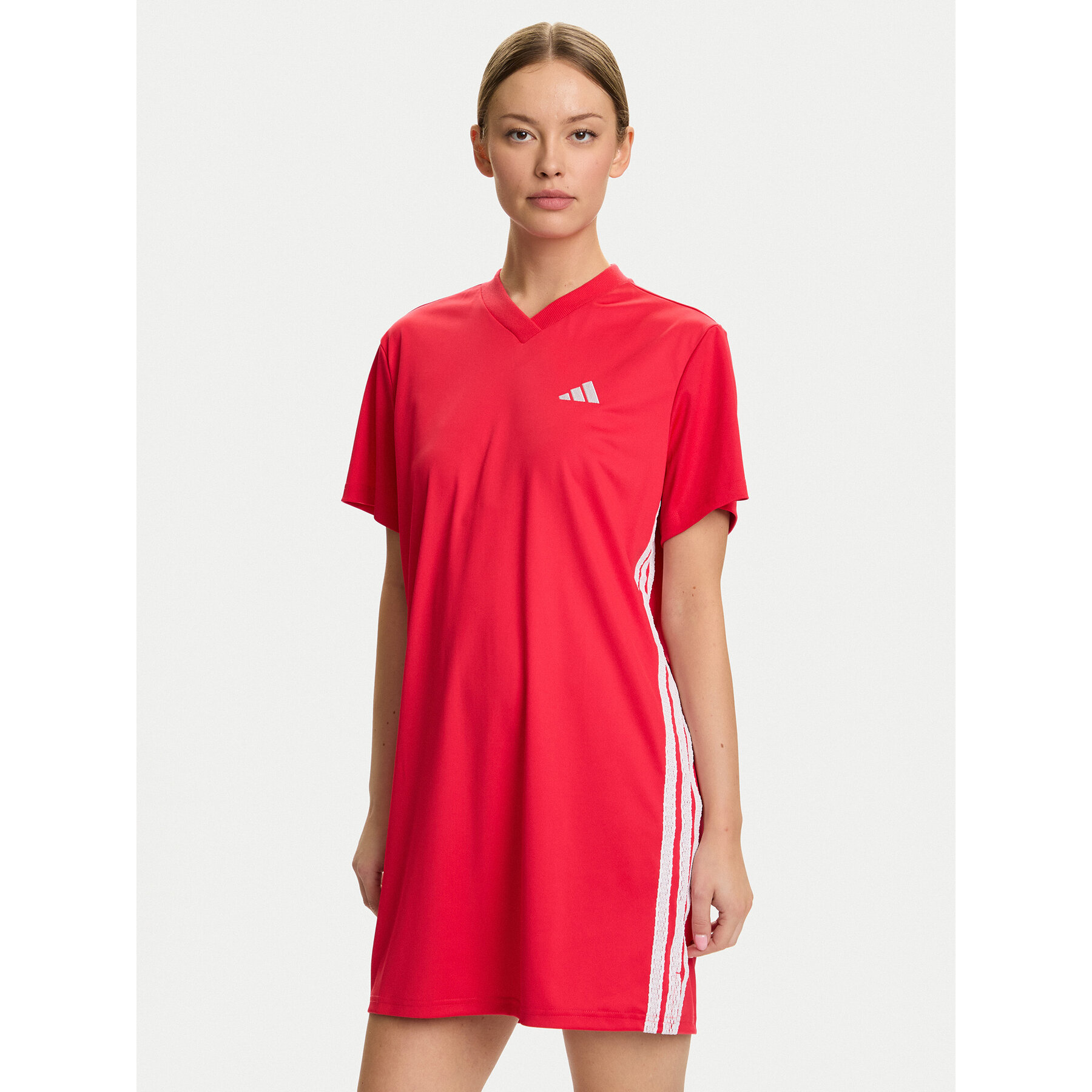 Adidas Kleid Für Den Alltag Sport Craft Shift JZ8131 Rot Loose Fit