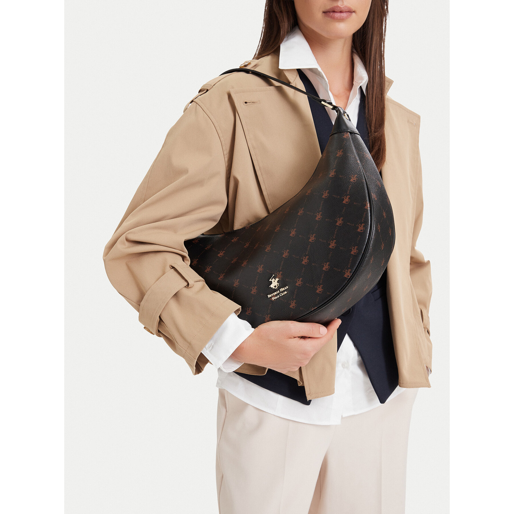 Torbica Beverly Hills Polo Club CEO-BHPC-L-009-10 Crna