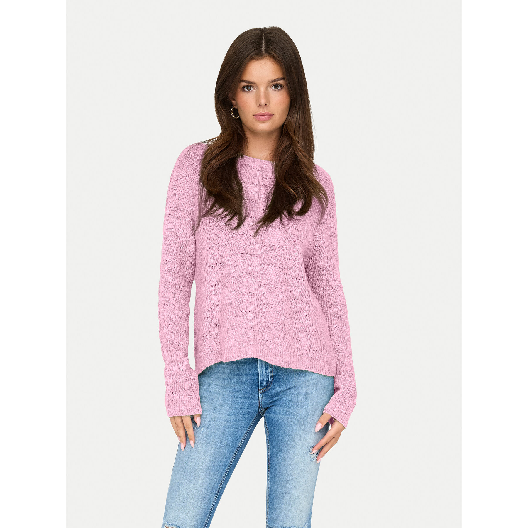ONLY Pullover 15234745 Rosa Regular Fit