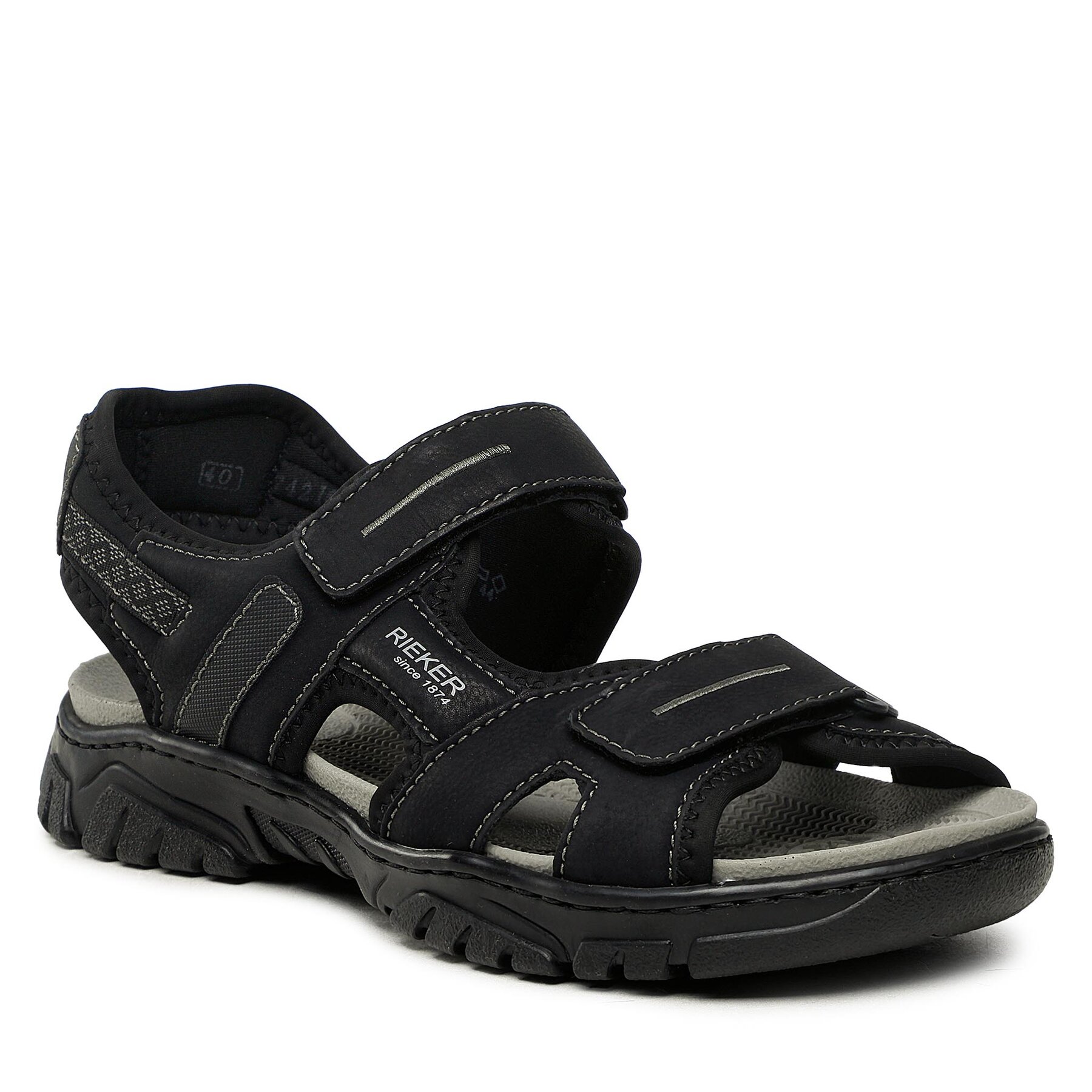 Rieker 22750-00 Schwarz – Сандали