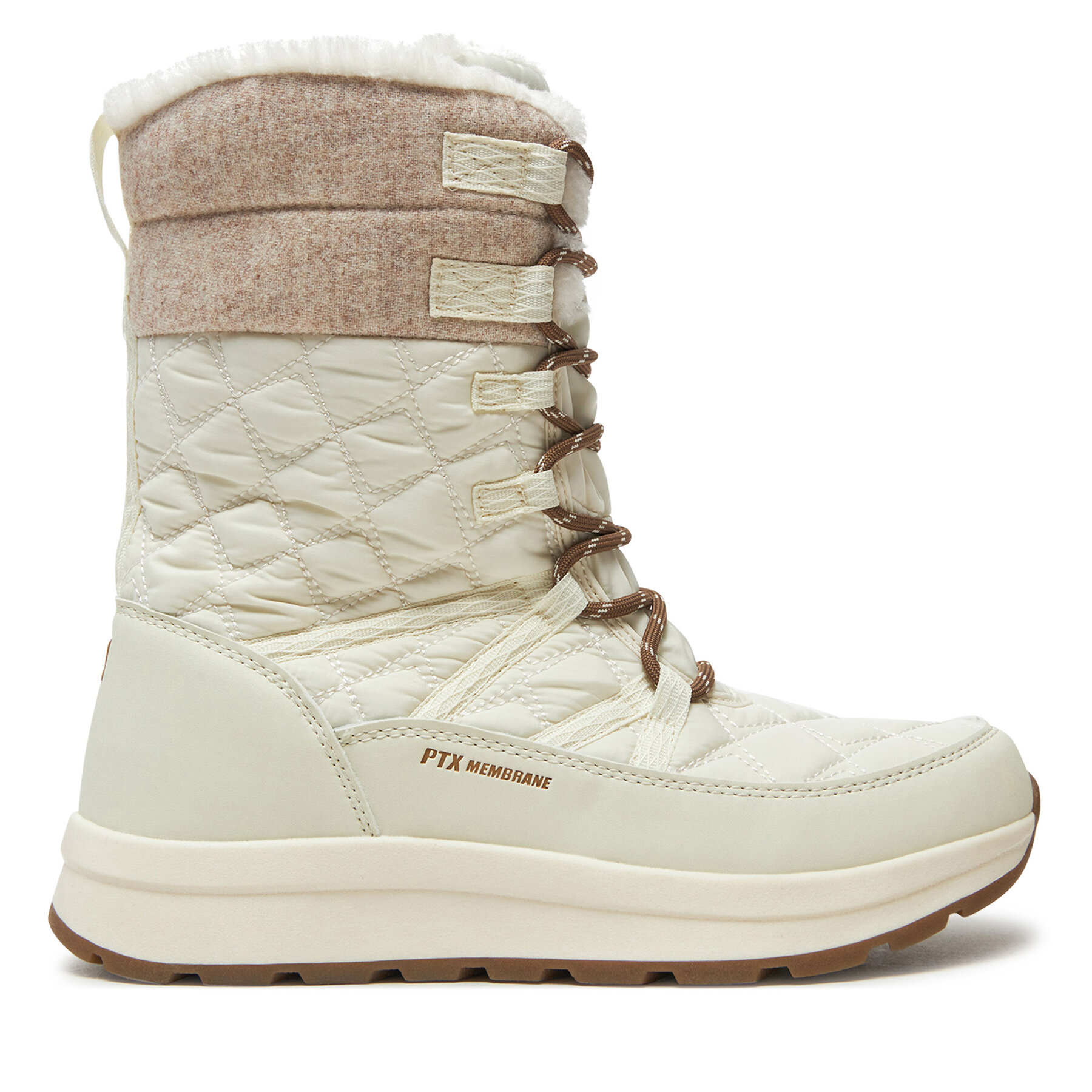 Vinterskor ALPINE PRO Kowa LBTD536005 Écru
