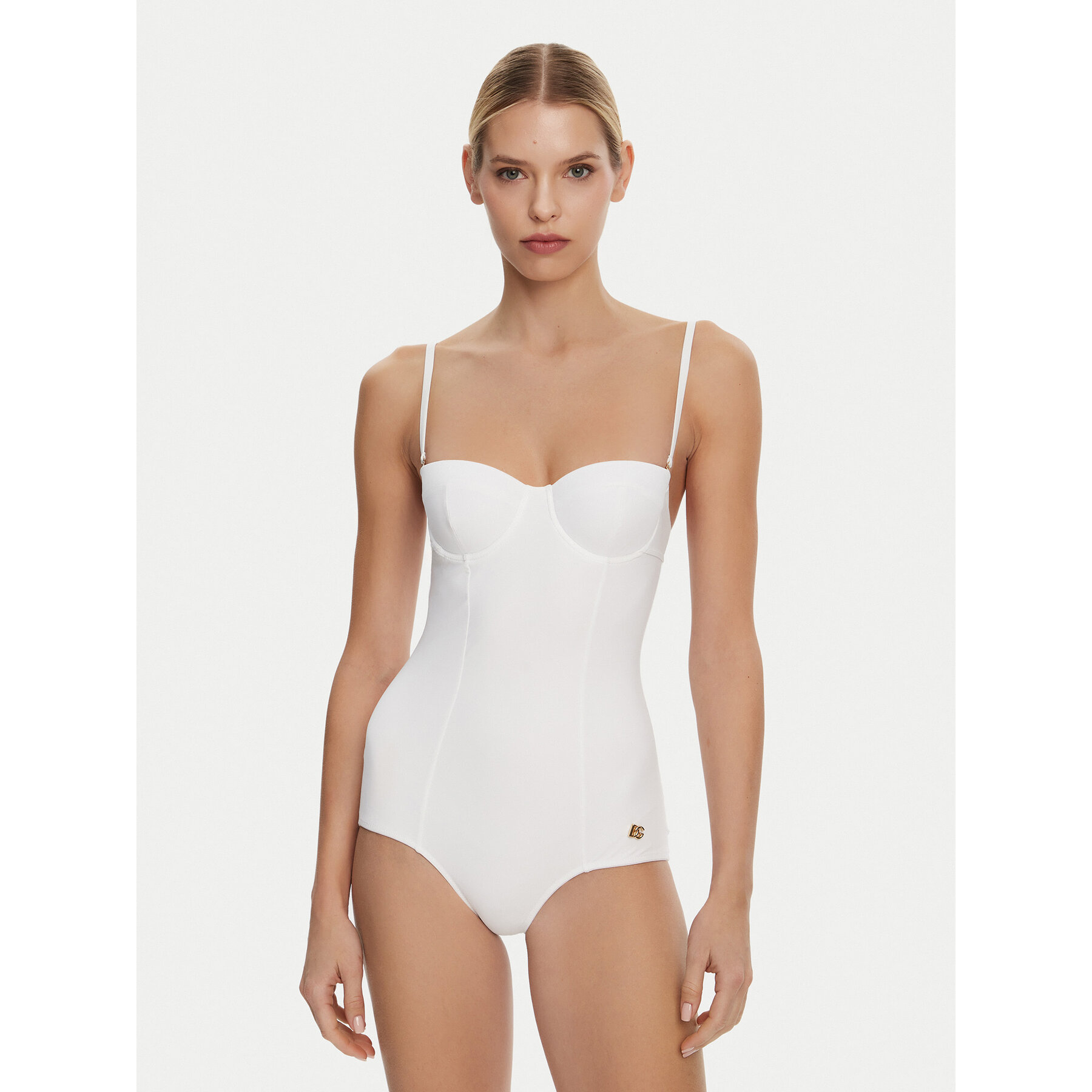 Dolce&Gabbana Badeanzug O9A13J ONO12 Weiß