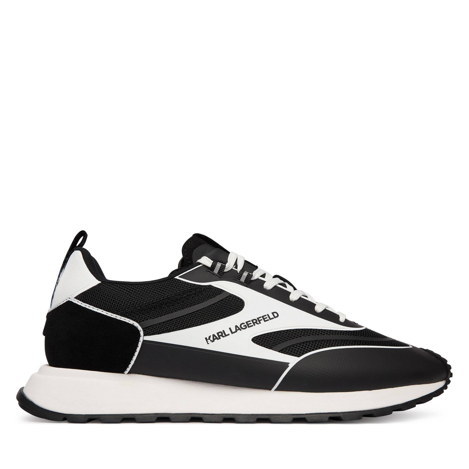 Sneakersy KARL LAGERFELD Kairo KL51129A Čierna