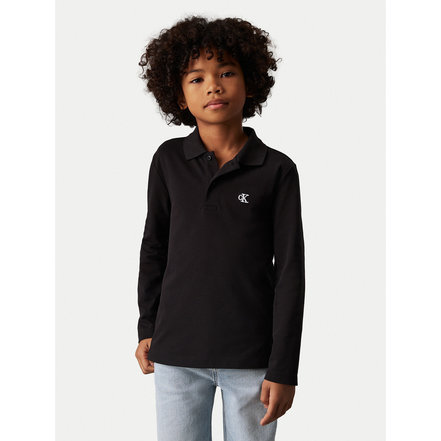 Calvin Klein Jeans Polo Essential IB0IB02421 D Μαύρο Regular Fit