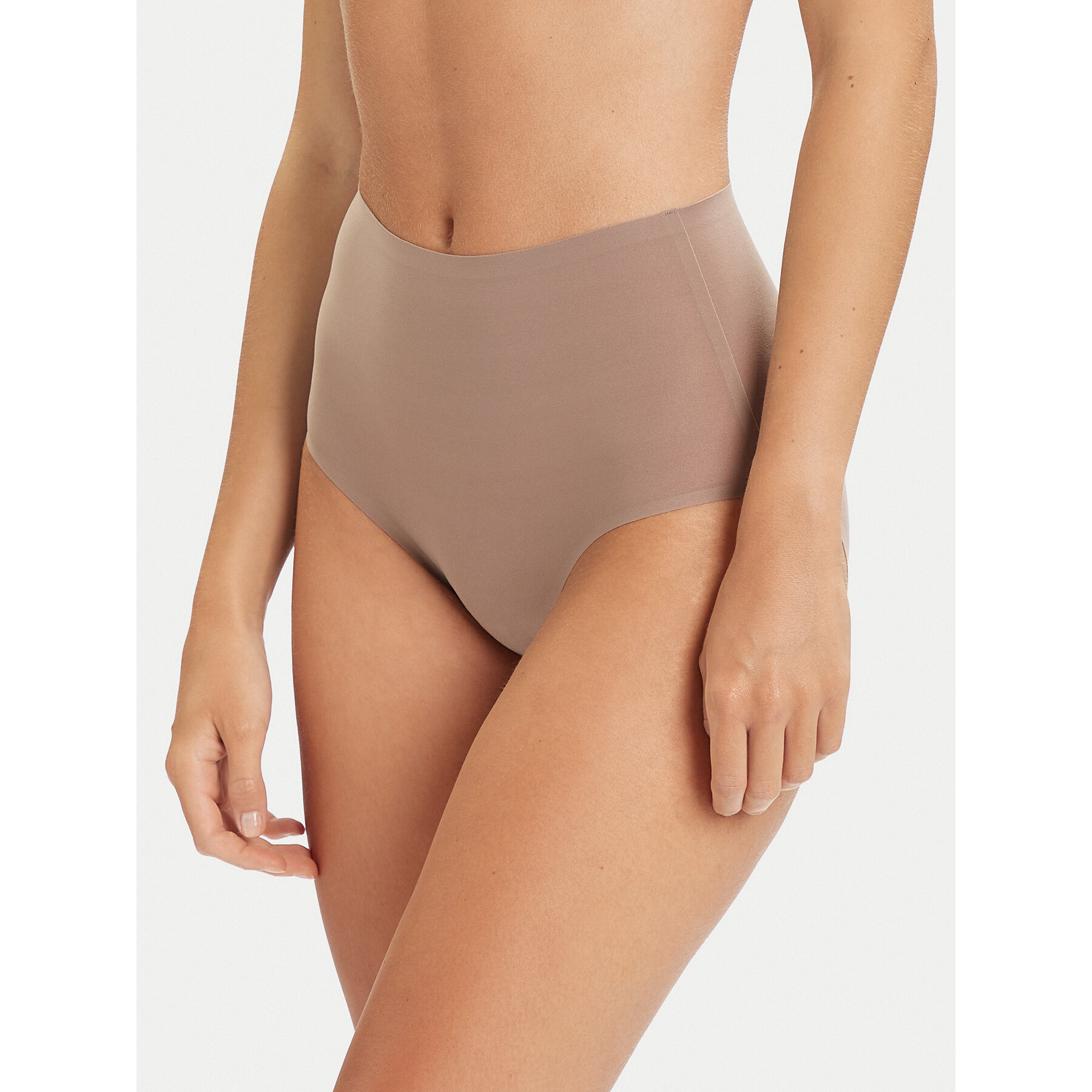 Chantelle Κλασικό σλιπ ψηλόμεσο Soft Stretch C26470 Καφέ